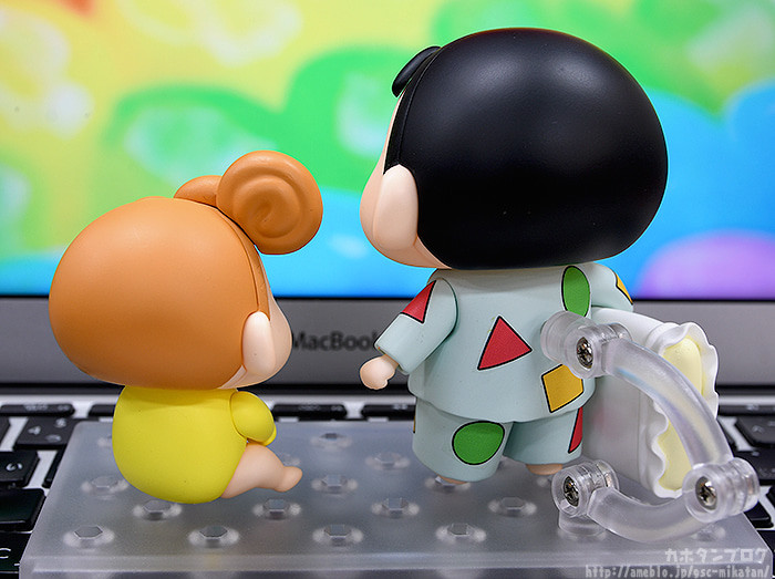 Crayon Shin-chan - Nohara Himawari - Nohara Shinnosuke - Nendoroid (#1565) - Pajama Ver. (Good Smile Company) photo 6