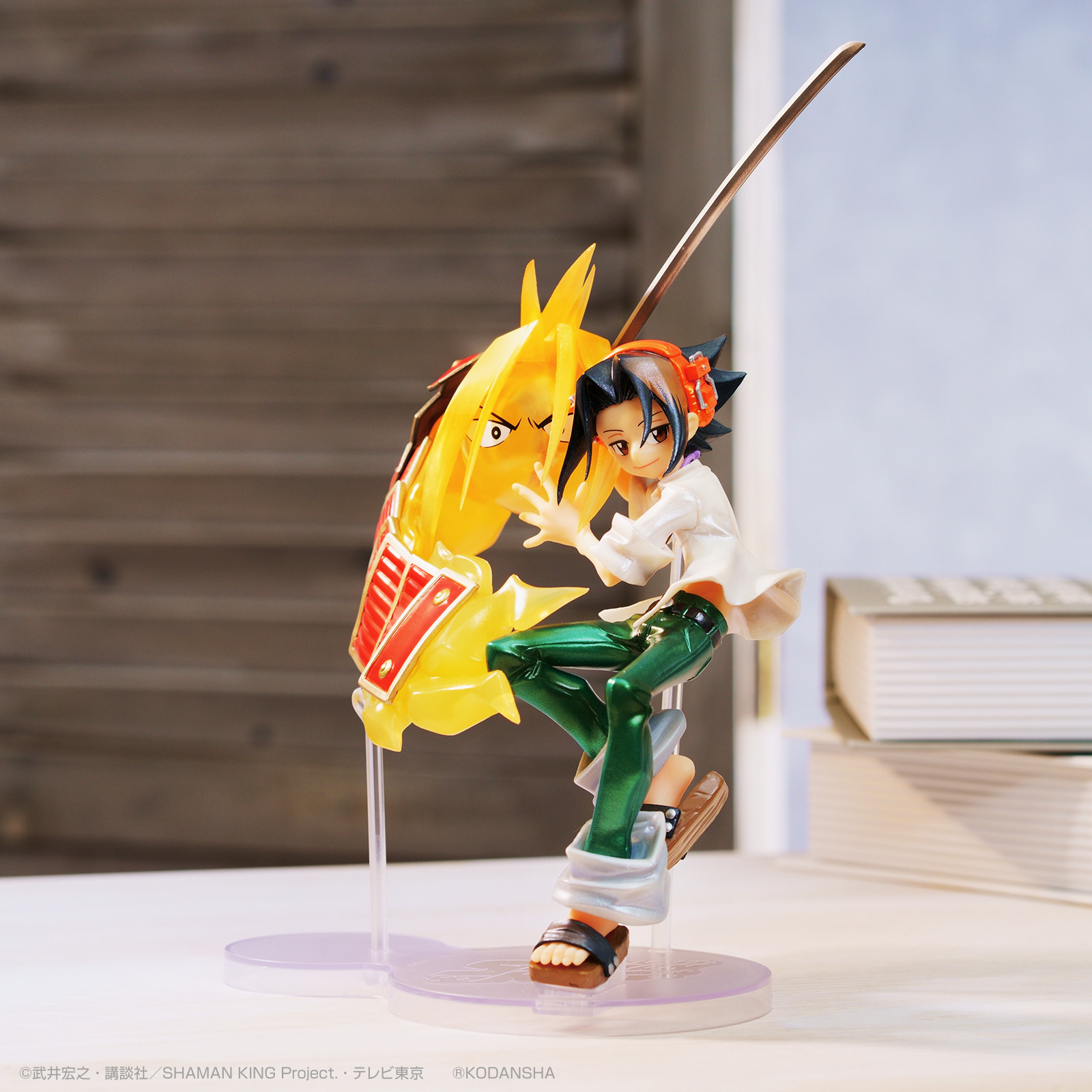 Shaman King - Amidamaru - Asakura Yoh - Ichiban Kuji - Ichiban Kuji Shaman King  (Last One Prize) - Special Color ver. (Bandai Spirits) photo 2