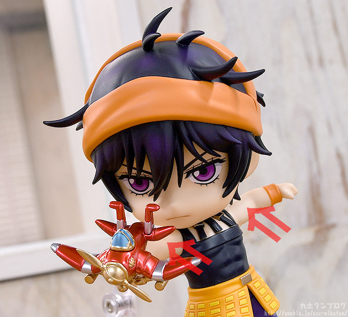 Jojo no Kimyou na Bouken - Ougon no Kaze - Aerosmith - Formaggio - Narancia Ghirga - Nendoroid (#1684) (Good Smile Company, Medicos Entertainment) photo 7