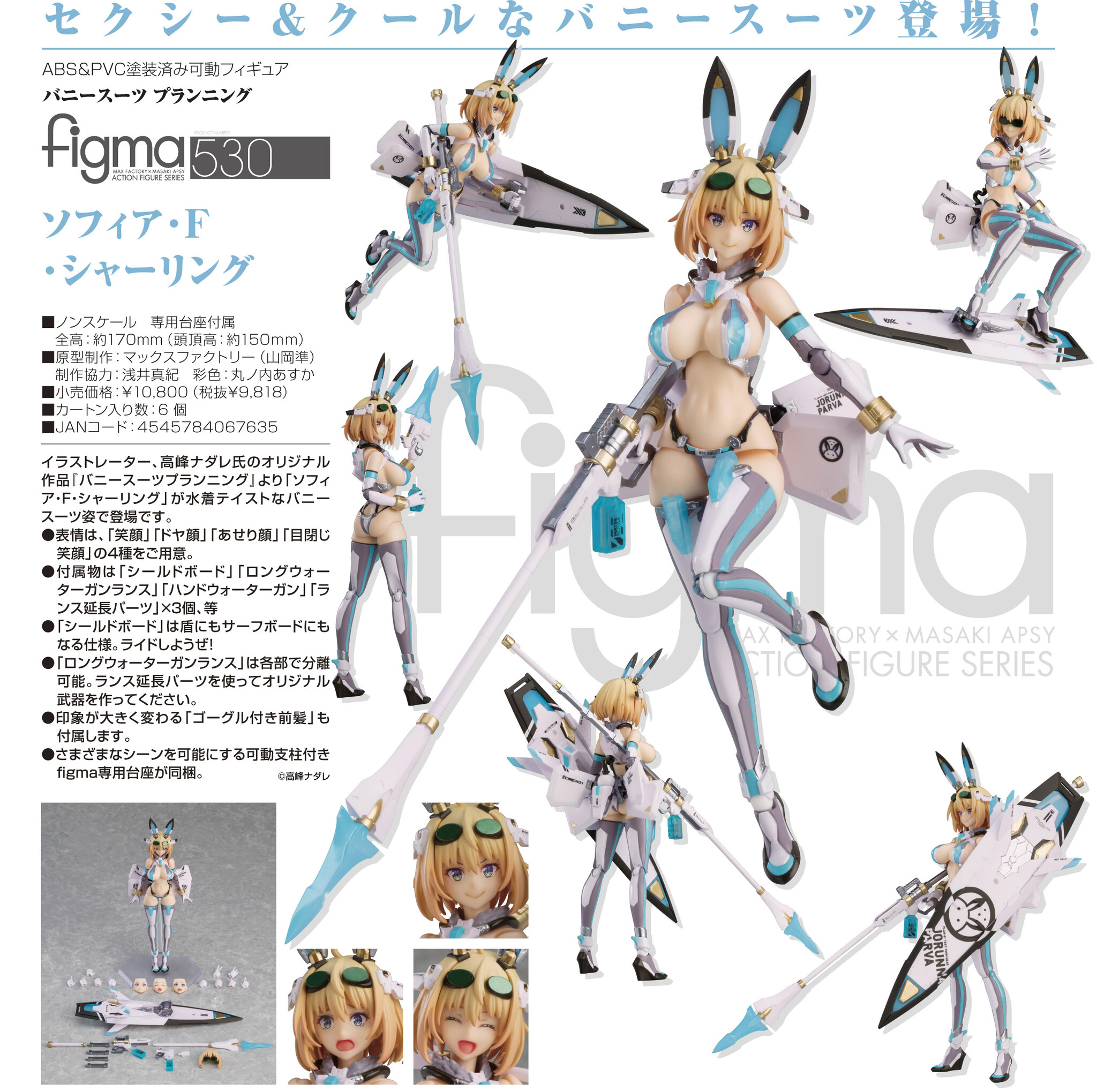 Bunny Suit Planning - Sophia F. Shirring - Figma (#530) (Max Factory) photo 9
