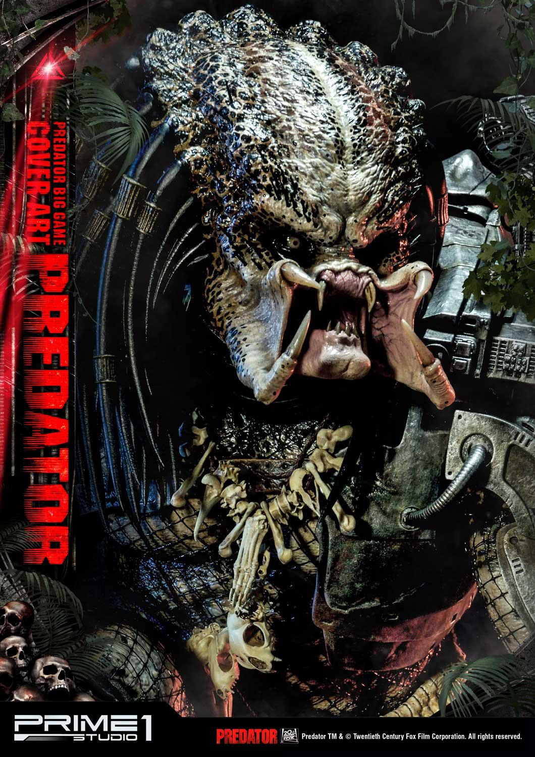 Predator: Big Game - Predator - Premium Masterline  (PMDHPR-03DX) - 1/4 - Cover Art, DX Bonus Version (Prime 1 Studio) photo 2