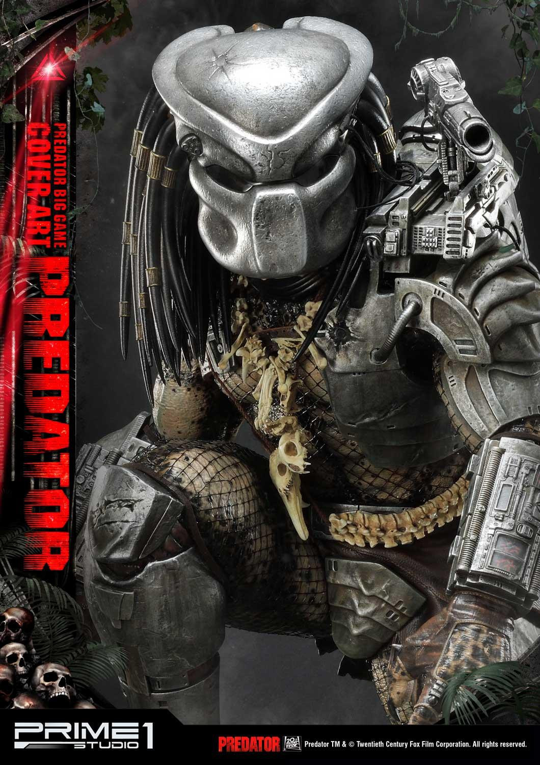 Predator: Big Game - Predator - Premium Masterline  (PMDHPR-03DX) - 1/4 - Cover Art, DX Bonus Version (Prime 1 Studio) photo 4