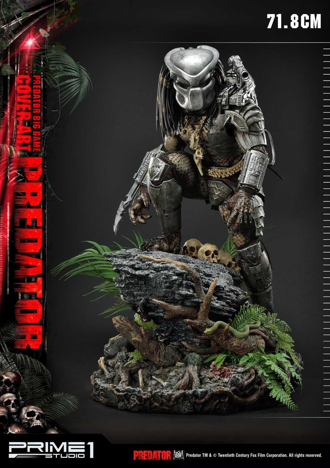 Predator: Big Game - Predator - Premium Masterline  (PMDHPR-03DX) - 1/4 - Cover Art, DX Bonus Version (Prime 1 Studio) photo 5
