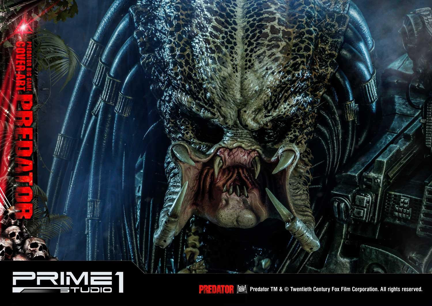 Predator: Big Game - Predator - Premium Masterline  (PMDHPR-03DX) - 1/4 - Cover Art, DX Bonus Version (Prime 1 Studio) photo 11