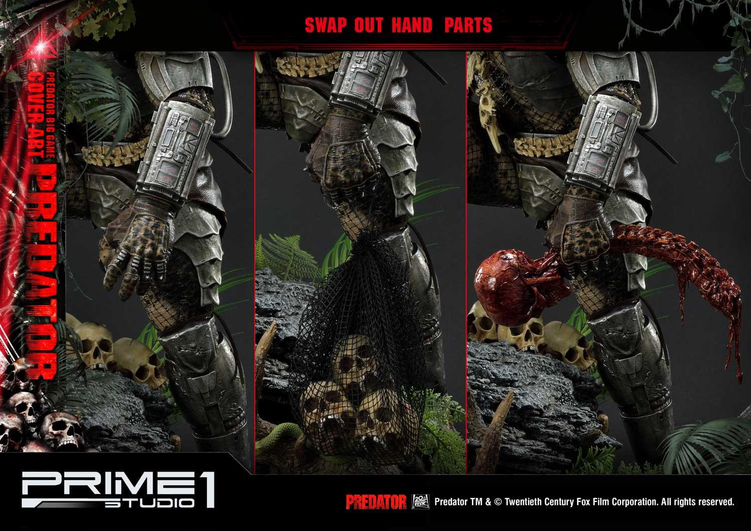 Predator: Big Game - Predator - Premium Masterline  (PMDHPR-03DX) - 1/4 - Cover Art, DX Bonus Version (Prime 1 Studio) photo 12