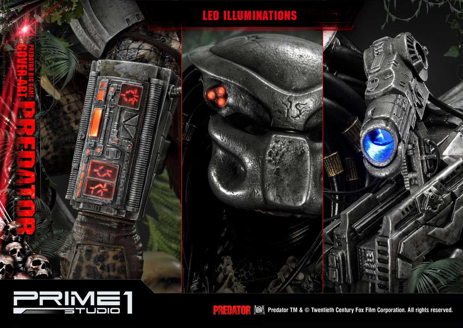 Predator: Big Game - Predator - Premium Masterline  (PMDHPR-03DX) - 1/4 - Cover Art, DX Bonus Version (Prime 1 Studio) photo 14