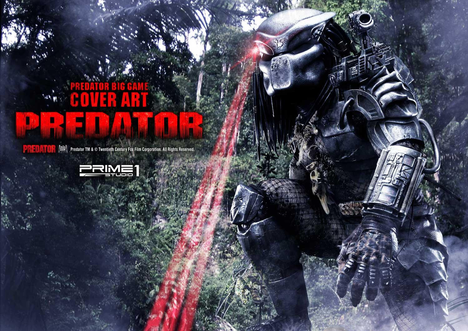 Predator: Big Game - Predator - Premium Masterline  (PMDHPR-03DX) - 1/4 - Cover Art, DX Bonus Version (Prime 1 Studio) photo 15