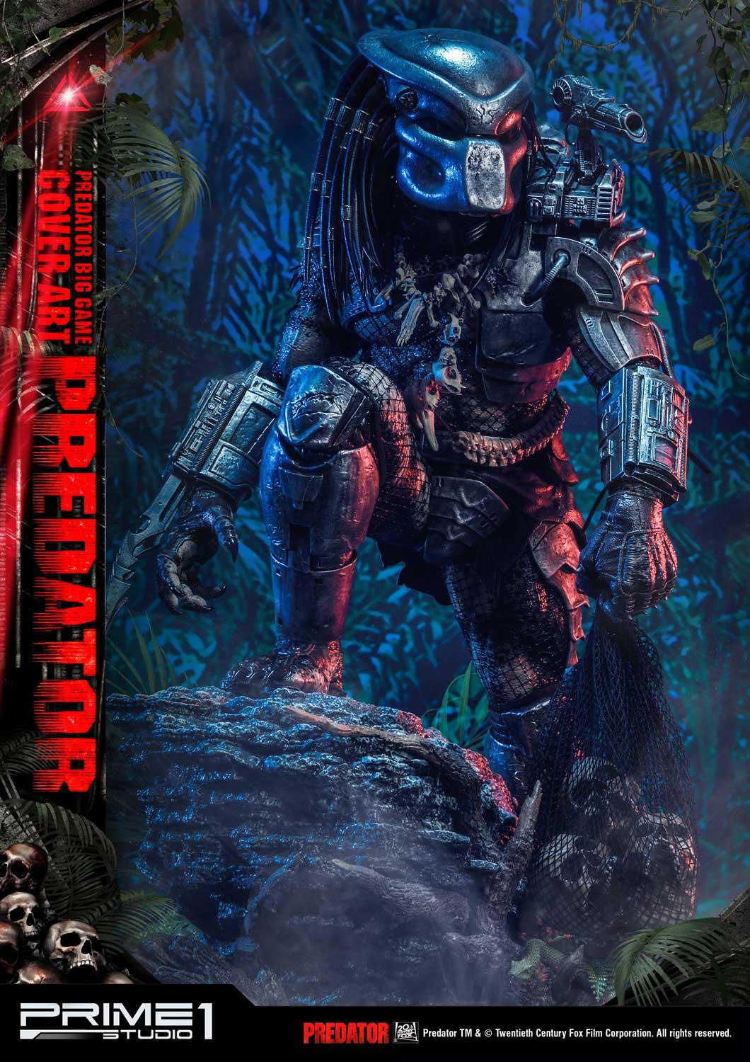 Predator: Big Game - Predator - Premium Masterline  (PMDHPR-03DX) - 1/4 - Cover Art, DX Bonus Version (Prime 1 Studio) photo 17