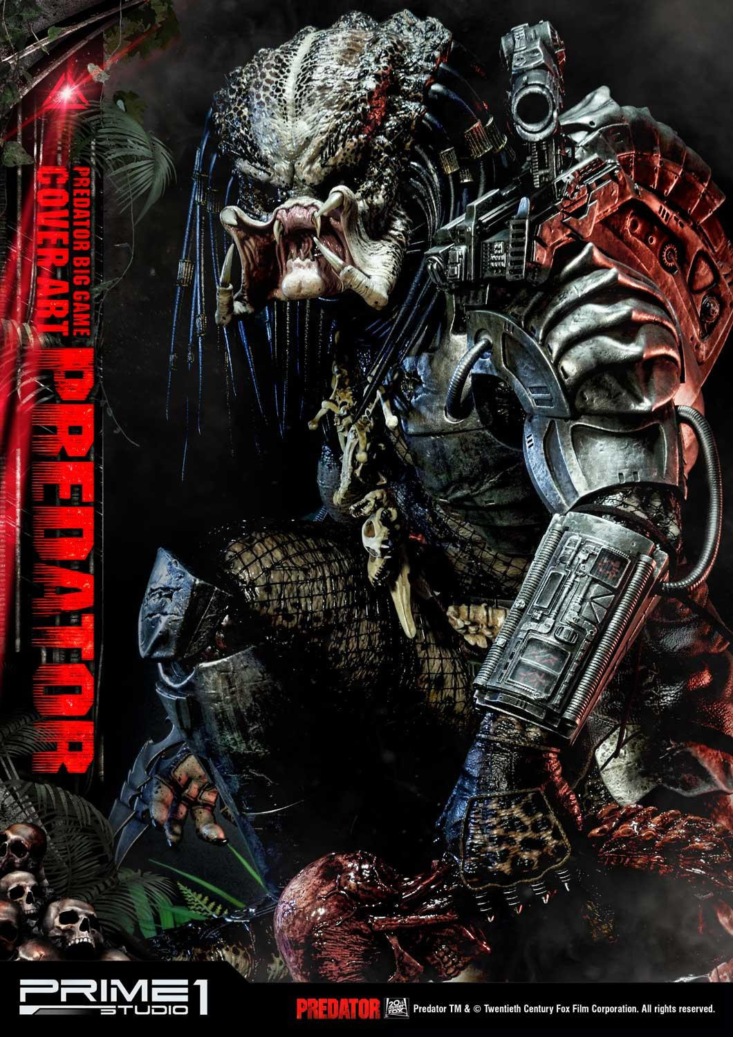 Predator: Big Game - Predator - Premium Masterline  (PMDHPR-03DX) - 1/4 - Cover Art, DX Bonus Version (Prime 1 Studio) photo 27