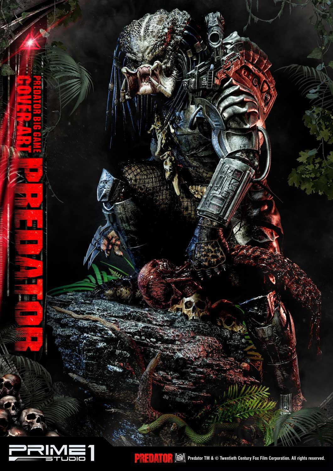 Predator: Big Game - Predator - Premium Masterline  (PMDHPR-03DX) - 1/4 - Cover Art, DX Bonus Version (Prime 1 Studio) photo 28