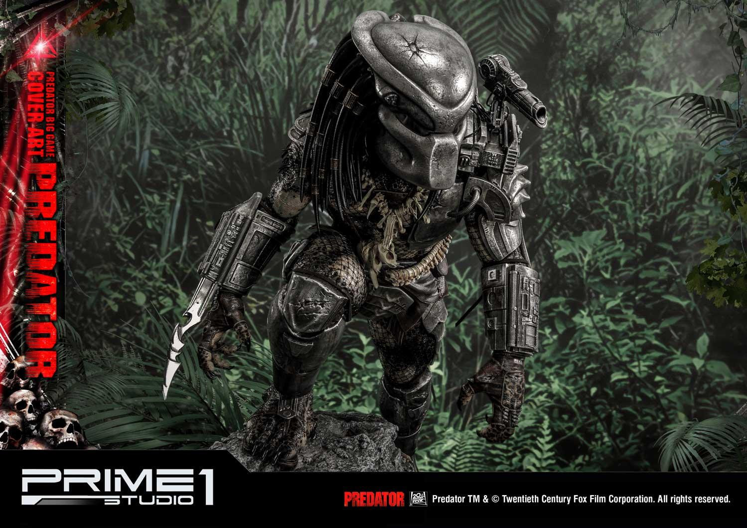Predator: Big Game - Predator - Premium Masterline  (PMDHPR-03DX) - 1/4 - Cover Art, DX Bonus Version (Prime 1 Studio) photo 36