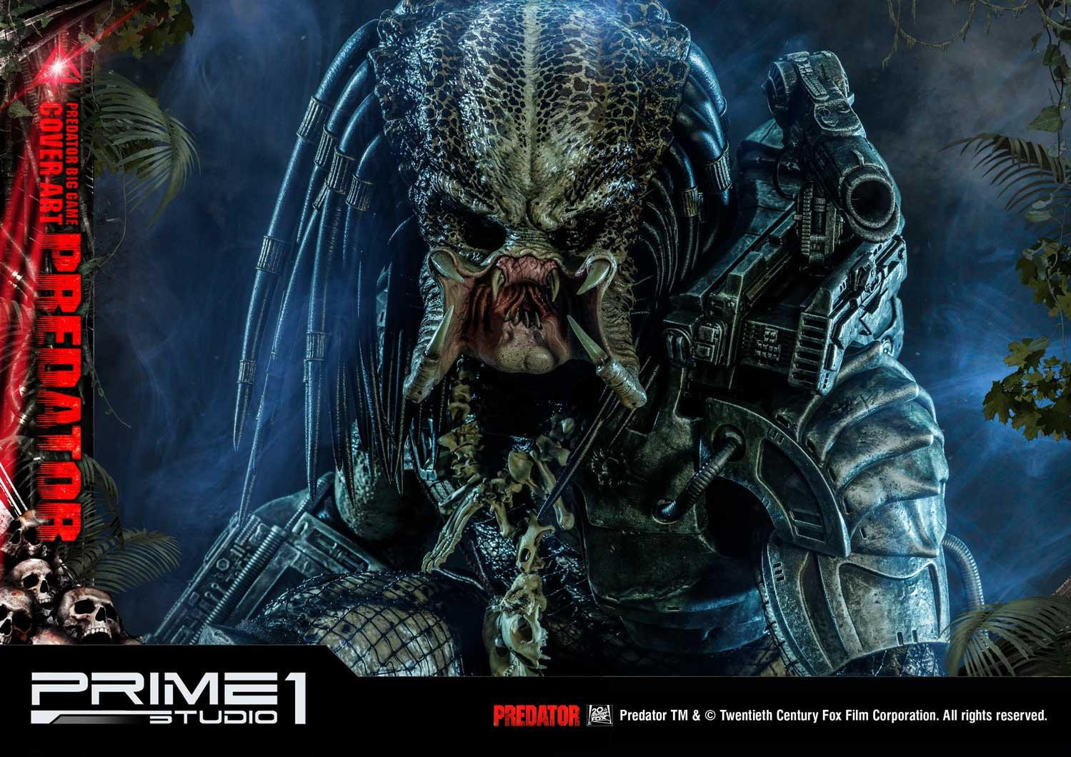 Predator: Big Game - Predator - Premium Masterline  (PMDHPR-03DX) - 1/4 - Cover Art, DX Bonus Version (Prime 1 Studio) photo 42