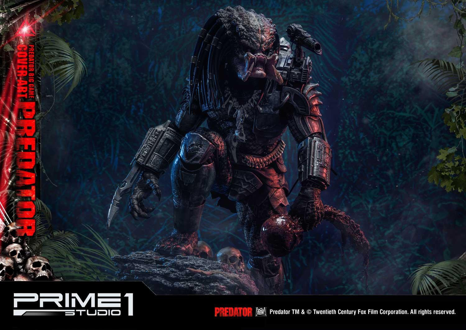 Predator: Big Game - Predator - Premium Masterline  (PMDHPR-03DX) - 1/4 - Cover Art, DX Bonus Version (Prime 1 Studio) photo 43