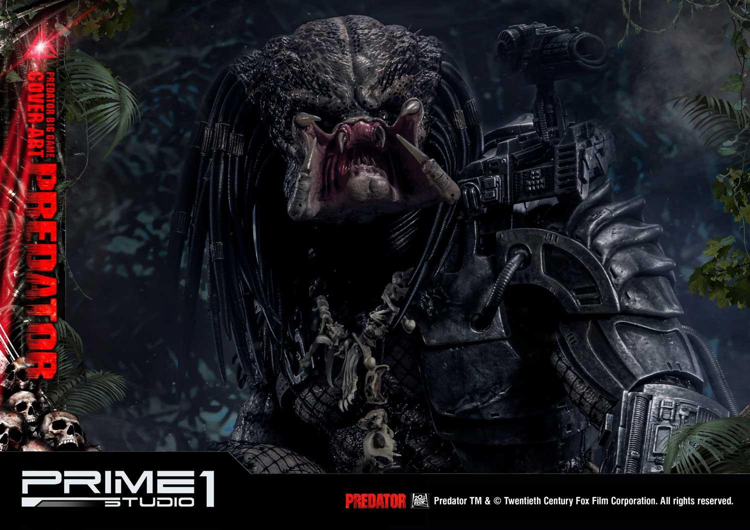 Predator: Big Game - Predator - Premium Masterline  (PMDHPR-03DX) - 1/4 - Cover Art, DX Bonus Version (Prime 1 Studio) photo 44