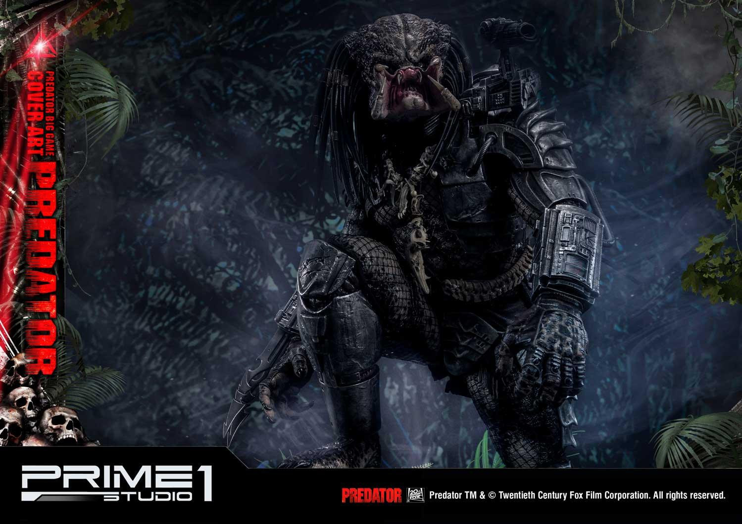 Predator: Big Game - Predator - Premium Masterline  (PMDHPR-03DX) - 1/4 - Cover Art, DX Bonus Version (Prime 1 Studio) photo 50
