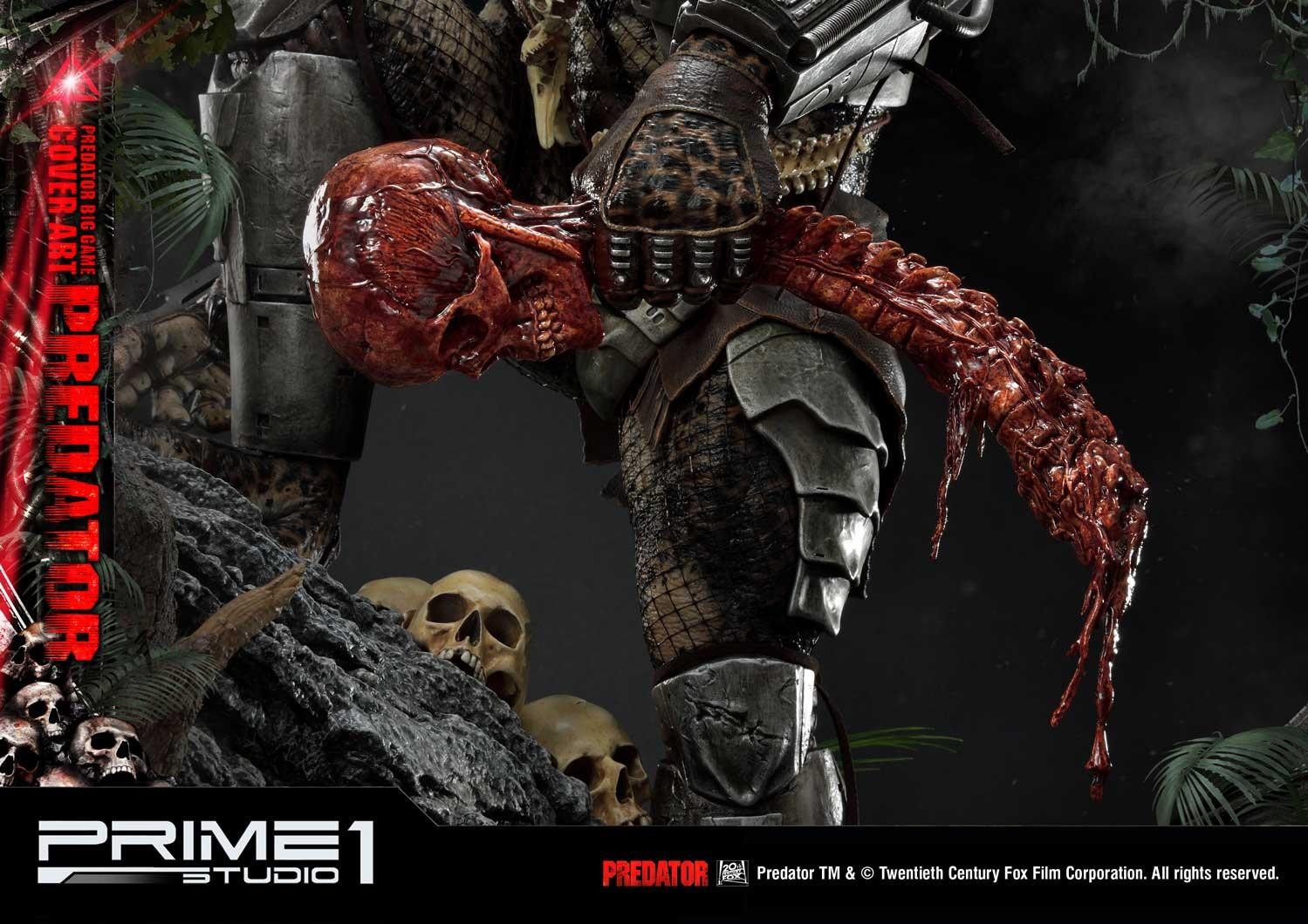 Predator: Big Game - Predator - Premium Masterline  (PMDHPR-03DX) - 1/4 - Cover Art, DX Bonus Version (Prime 1 Studio) photo 82