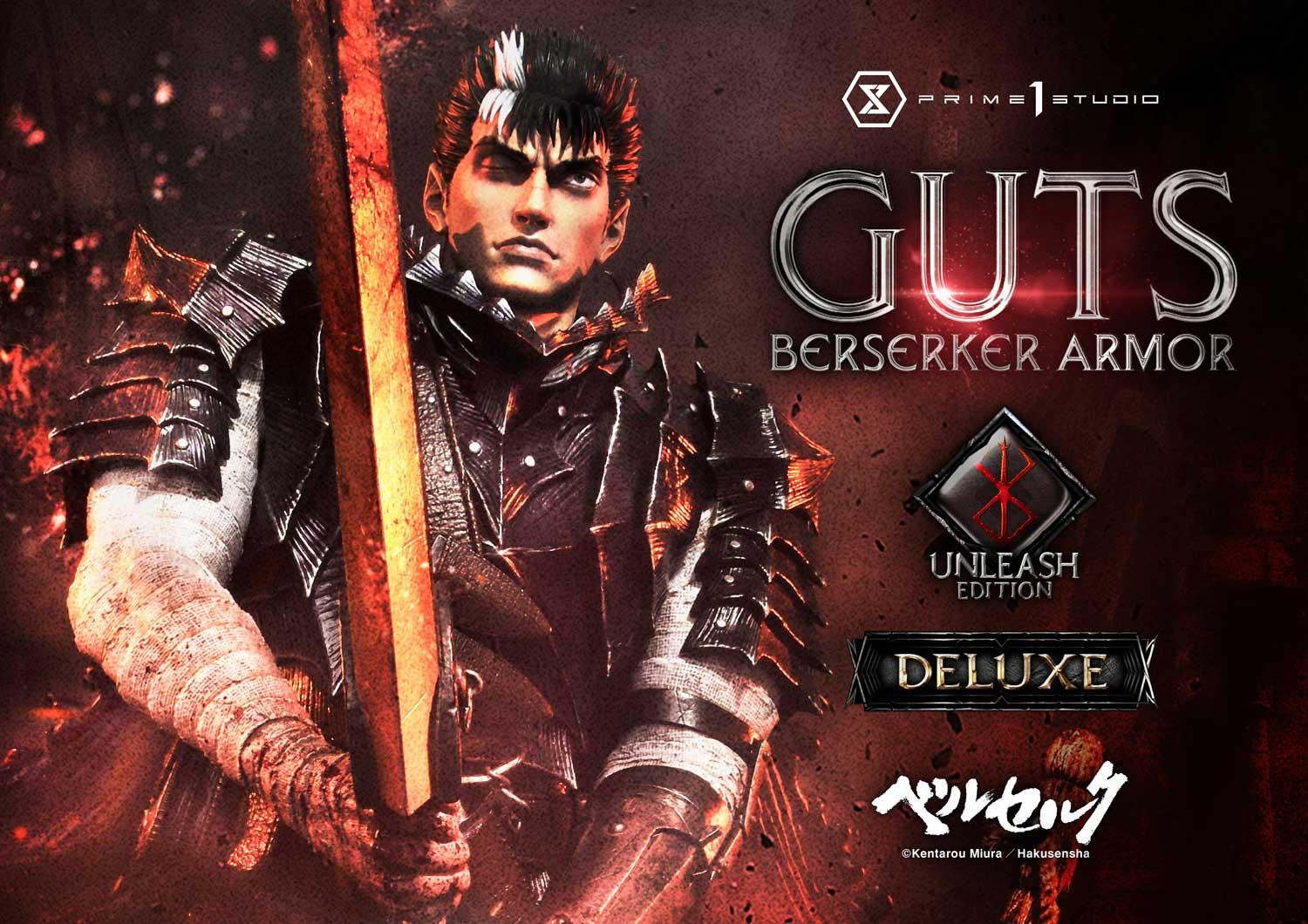 Berserk - Guts - Ultimate Premium Masterline (UPMBR-17DX) - 1/4 - Berserker Armor, Unleashed Edition, DX Version (Prime 1 Studio)