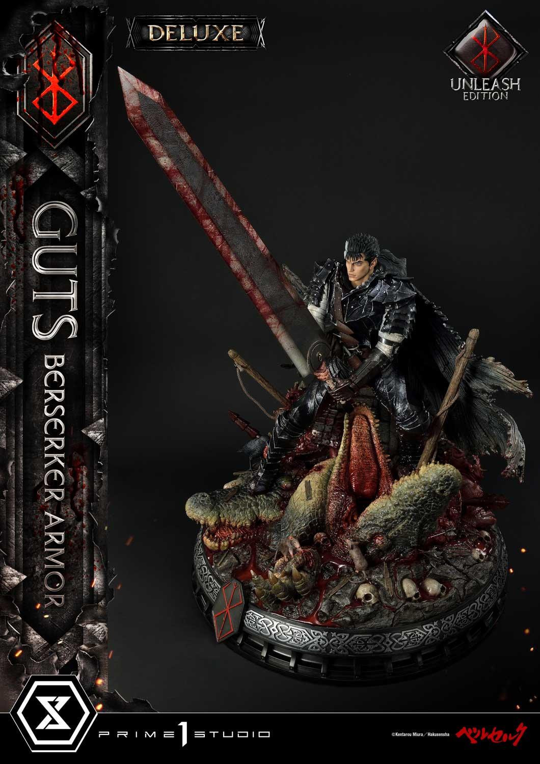 Berserk - Guts - Ultimate Premium Masterline  (UPMBR-17DX) - 1/4 - Berserker Armor, Unleashed Edition, DX Version (Prime 1 Studio) photo 6
