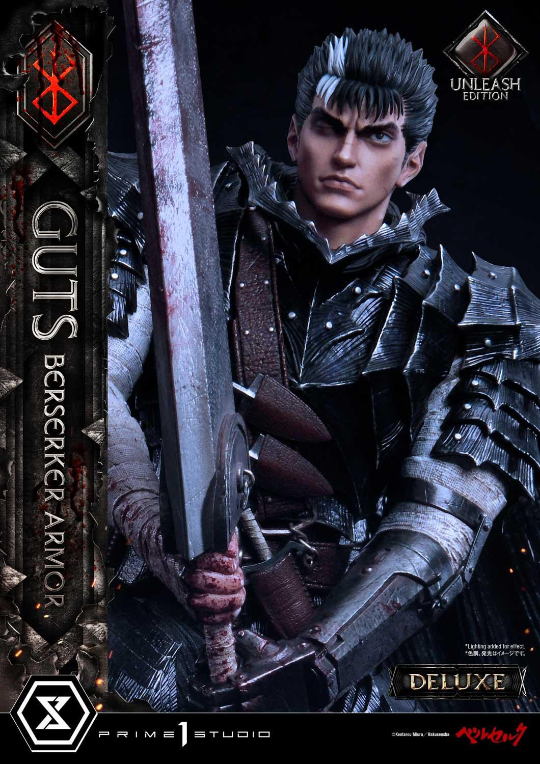 Berserk - Guts - Ultimate Premium Masterline  (UPMBR-17DX) - 1/4 - Berserker Armor, Unleashed Edition, DX Version (Prime 1 Studio) photo 8