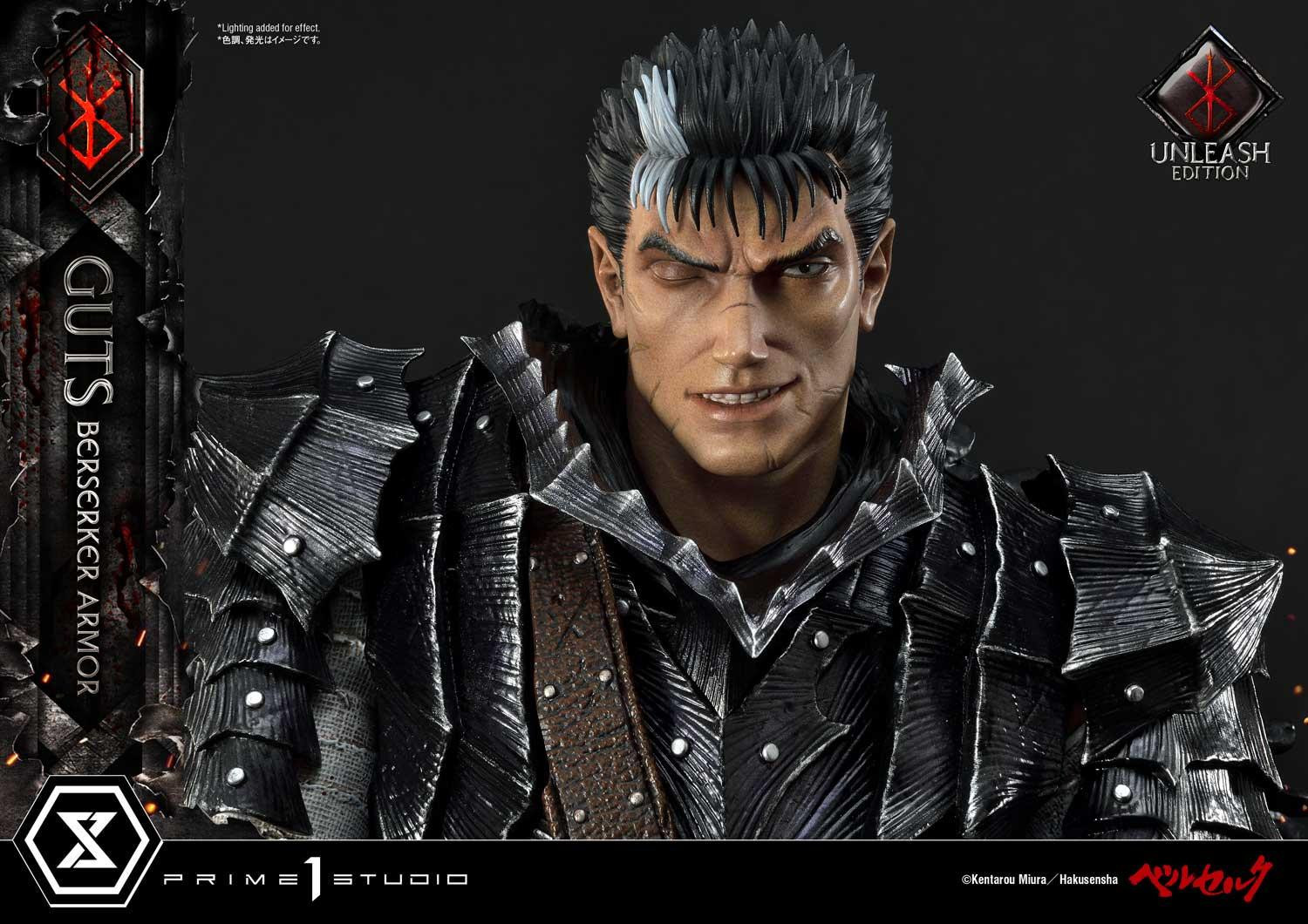 Berserk - Guts - Ultimate Premium Masterline  (UPMBR-17DX) - 1/4 - Berserker Armor, Unleashed Edition, DX Version (Prime 1 Studio) photo 10