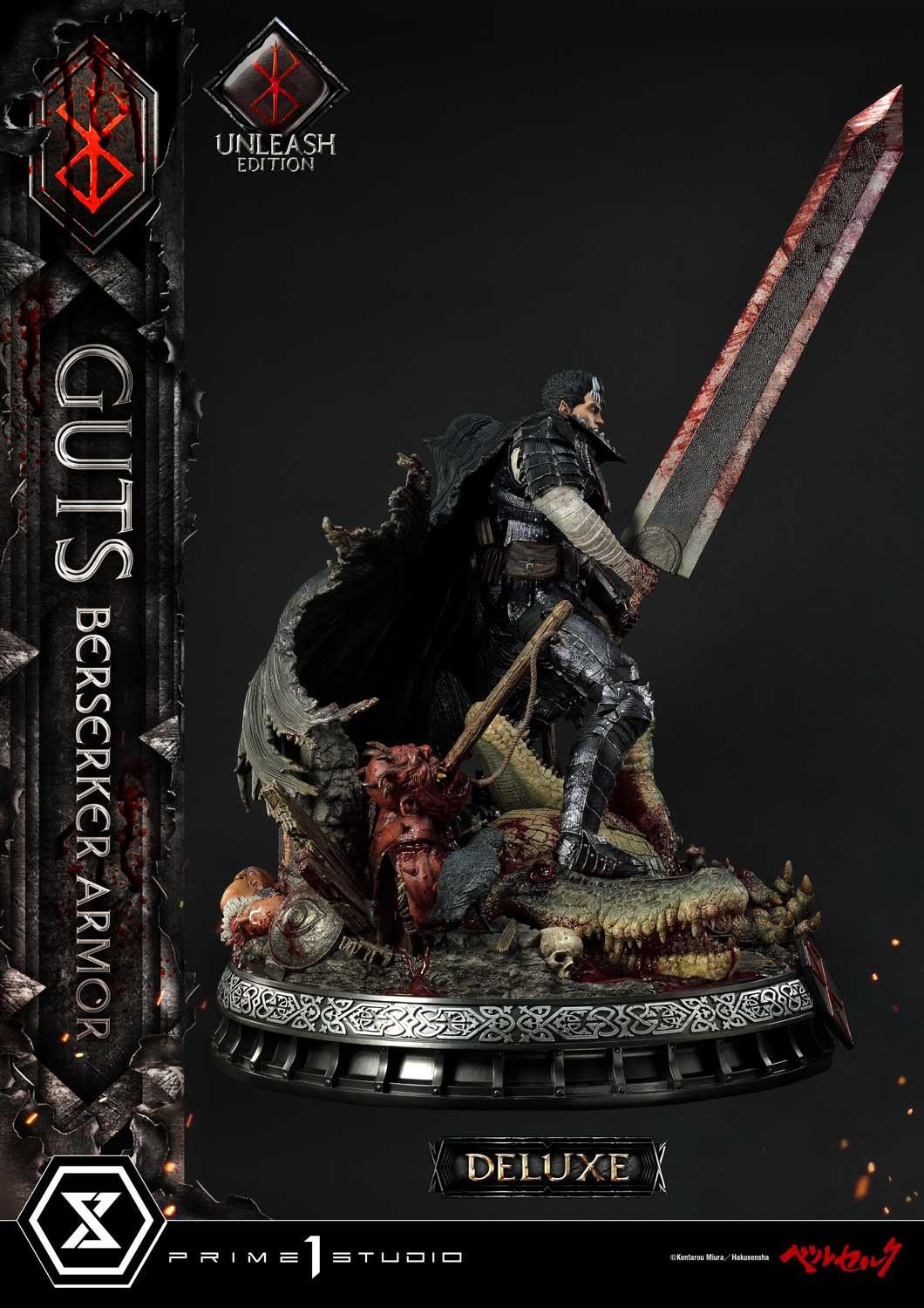Berserk - Guts - Ultimate Premium Masterline  (UPMBR-17DX) - 1/4 - Berserker Armor, Unleashed Edition, DX Version (Prime 1 Studio) photo 12