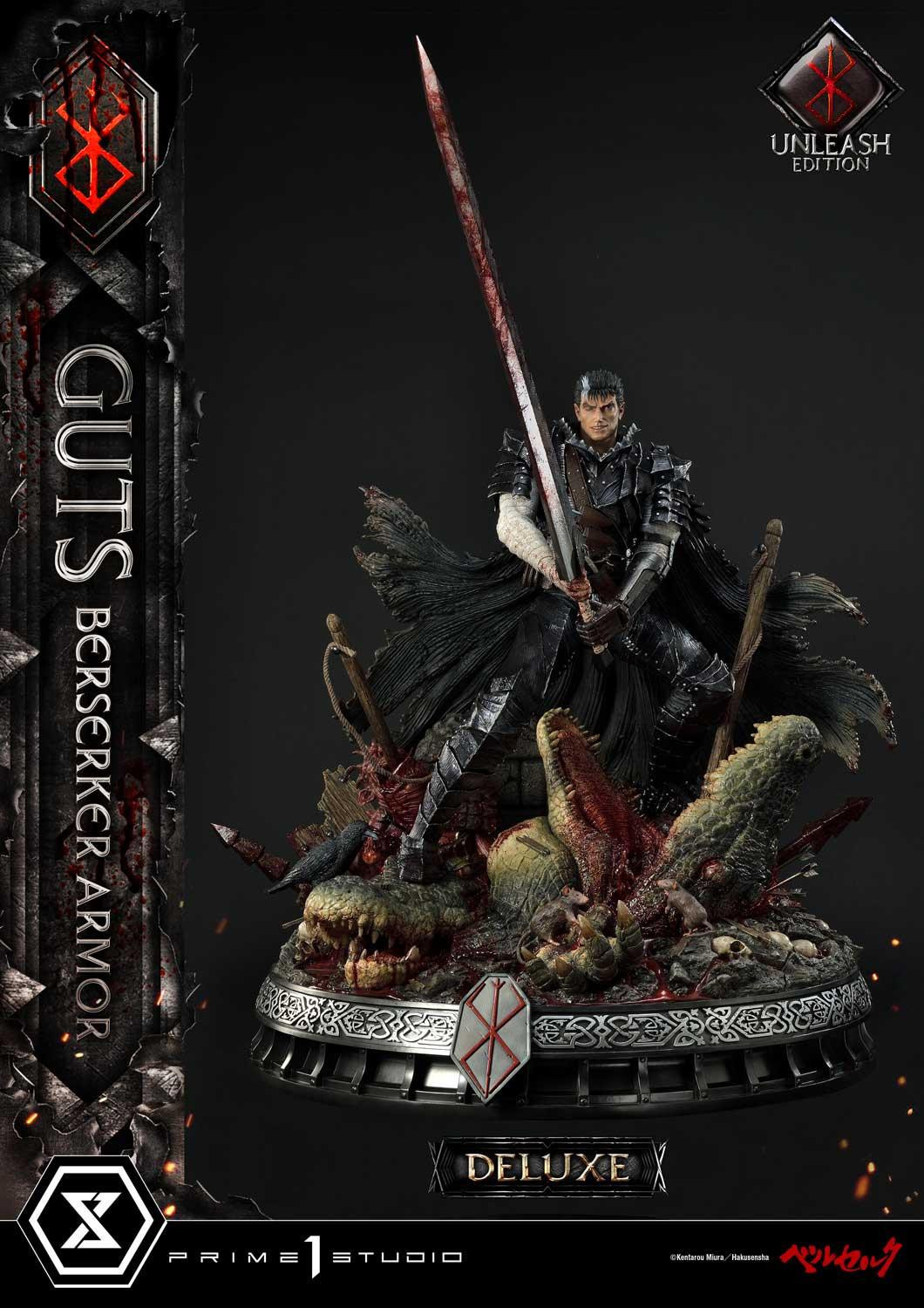 Berserk - Guts - Ultimate Premium Masterline  (UPMBR-17DX) - 1/4 - Berserker Armor, Unleashed Edition, DX Version (Prime 1 Studio) photo 15