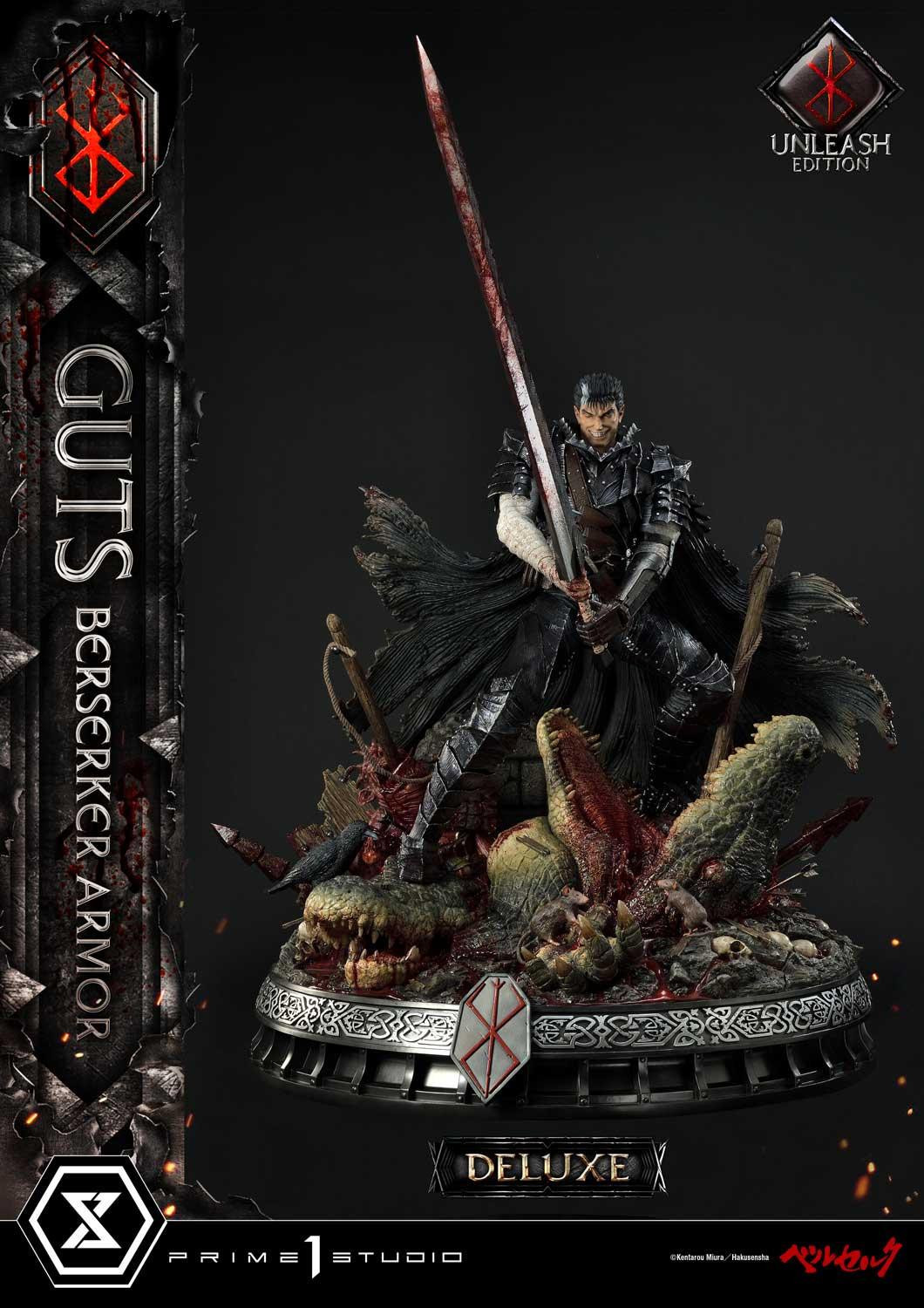Berserk - Guts - Ultimate Premium Masterline  (UPMBR-17DX) - 1/4 - Berserker Armor, Unleashed Edition, DX Version (Prime 1 Studio) photo 16