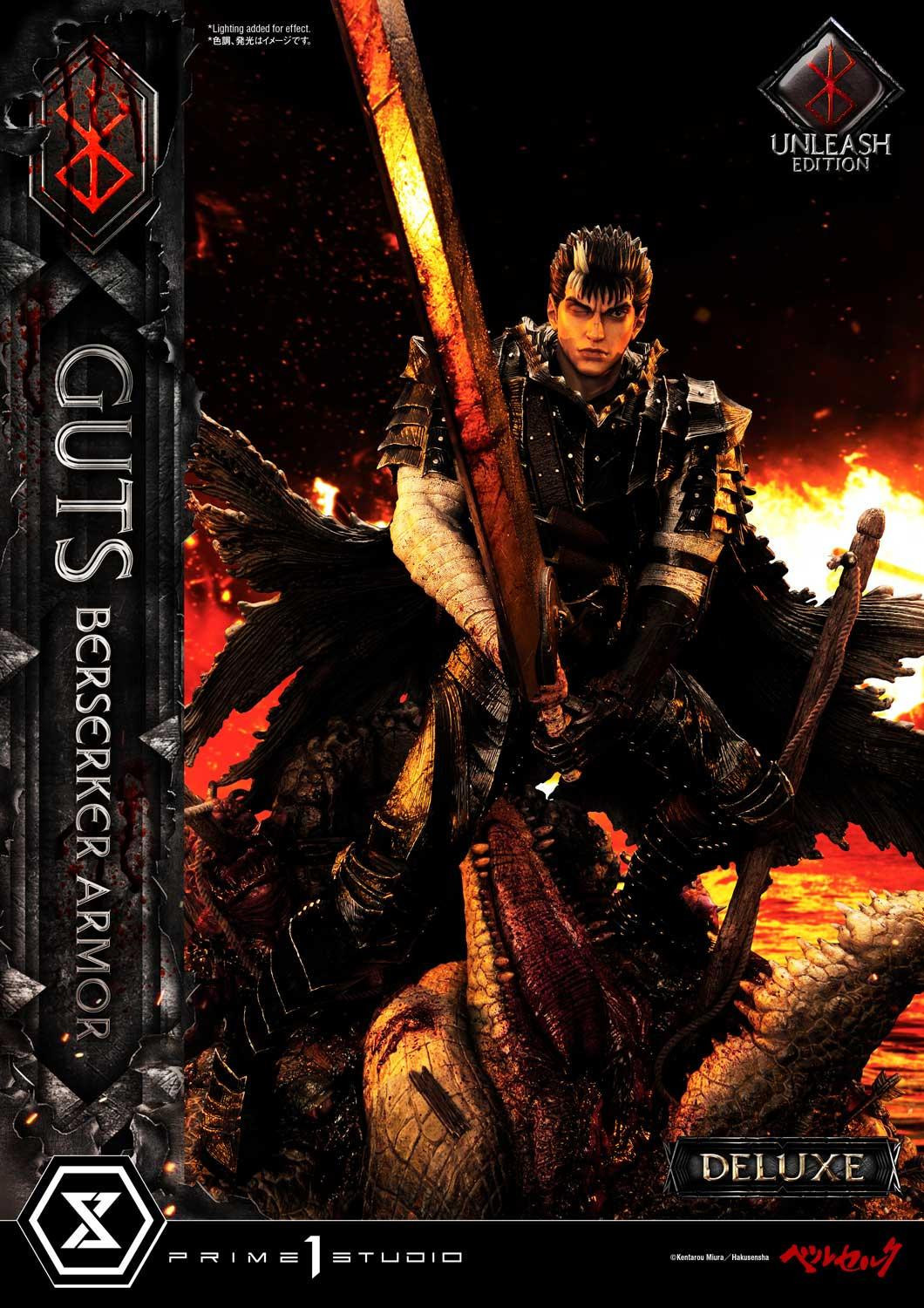 Berserk - Guts - Ultimate Premium Masterline  (UPMBR-17DX) - 1/4 - Berserker Armor, Unleashed Edition, DX Version (Prime 1 Studio) photo 17