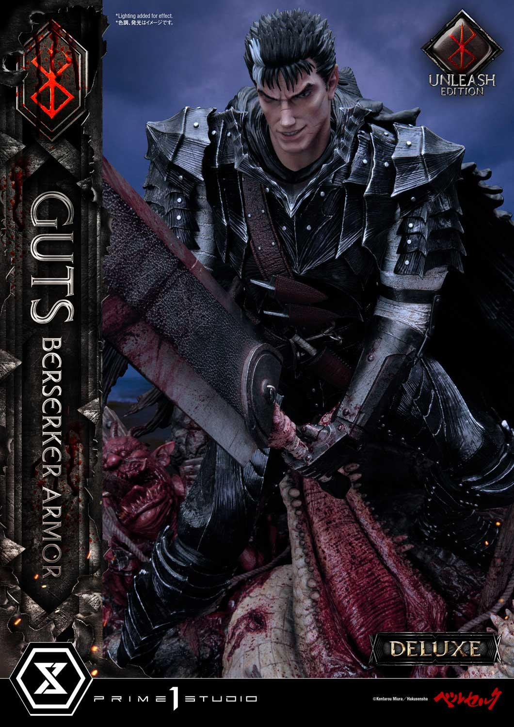 Berserk - Guts - Ultimate Premium Masterline  (UPMBR-17DX) - 1/4 - Berserker Armor, Unleashed Edition, DX Version (Prime 1 Studio) photo 19