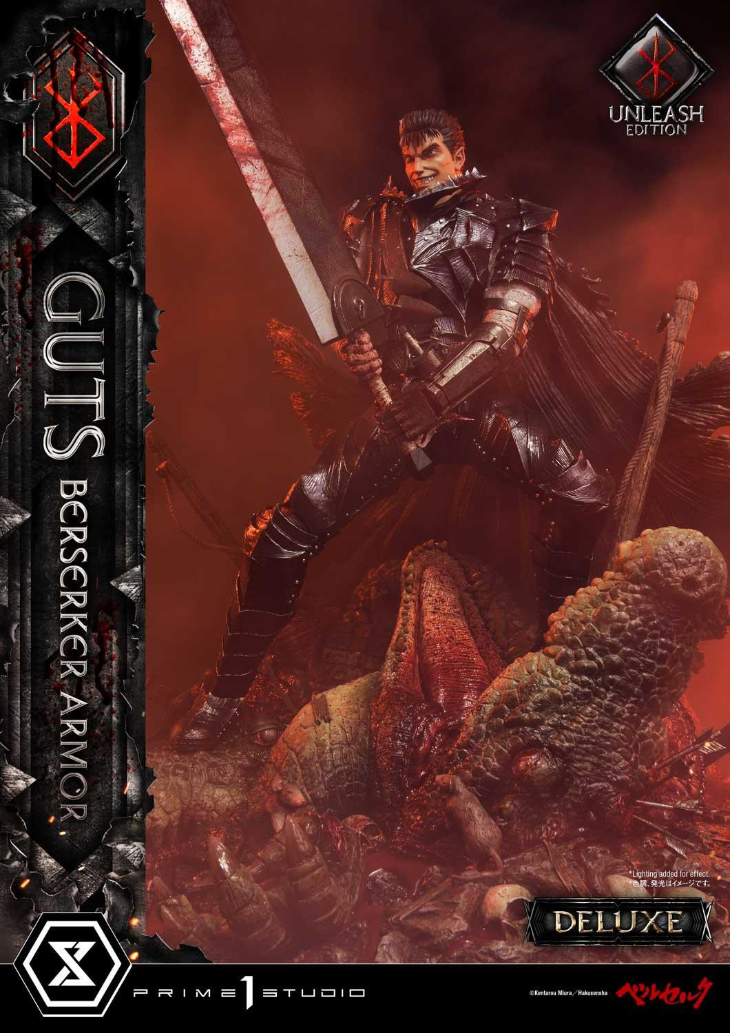 Berserk - Guts - Ultimate Premium Masterline  (UPMBR-17DX) - 1/4 - Berserker Armor, Unleashed Edition, DX Version (Prime 1 Studio) photo 21