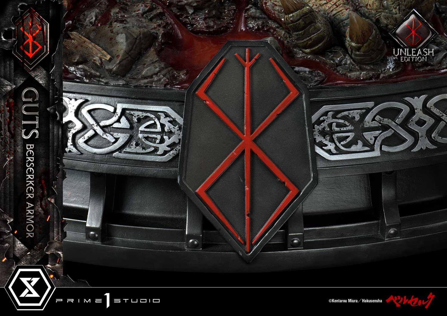 Berserk - Guts - Ultimate Premium Masterline  (UPMBR-17DX) - 1/4 - Berserker Armor, Unleashed Edition, DX Version (Prime 1 Studio) photo 26