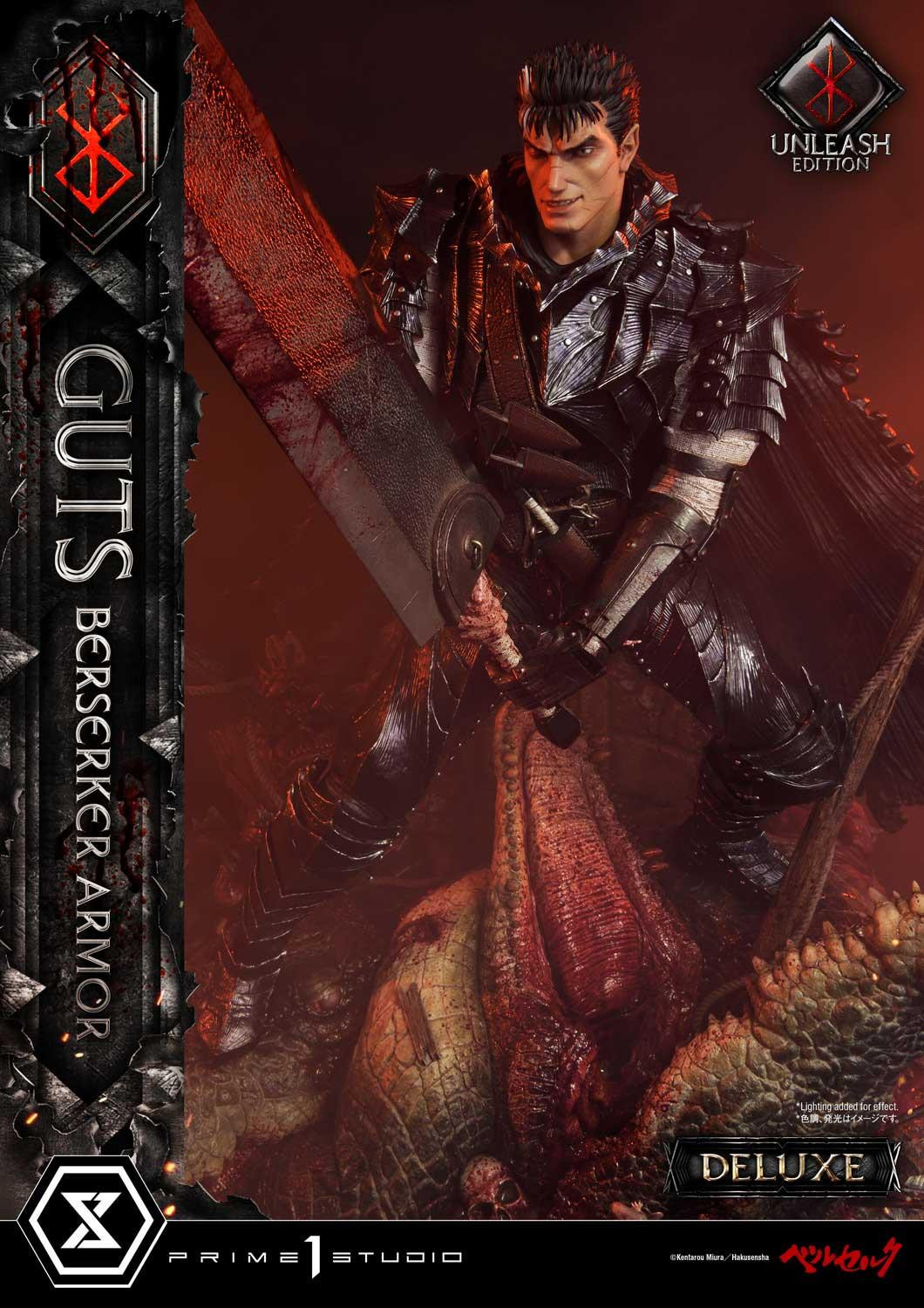 Berserk - Guts - Ultimate Premium Masterline  (UPMBR-17DX) - 1/4 - Berserker Armor, Unleashed Edition, DX Version (Prime 1 Studio) photo 31