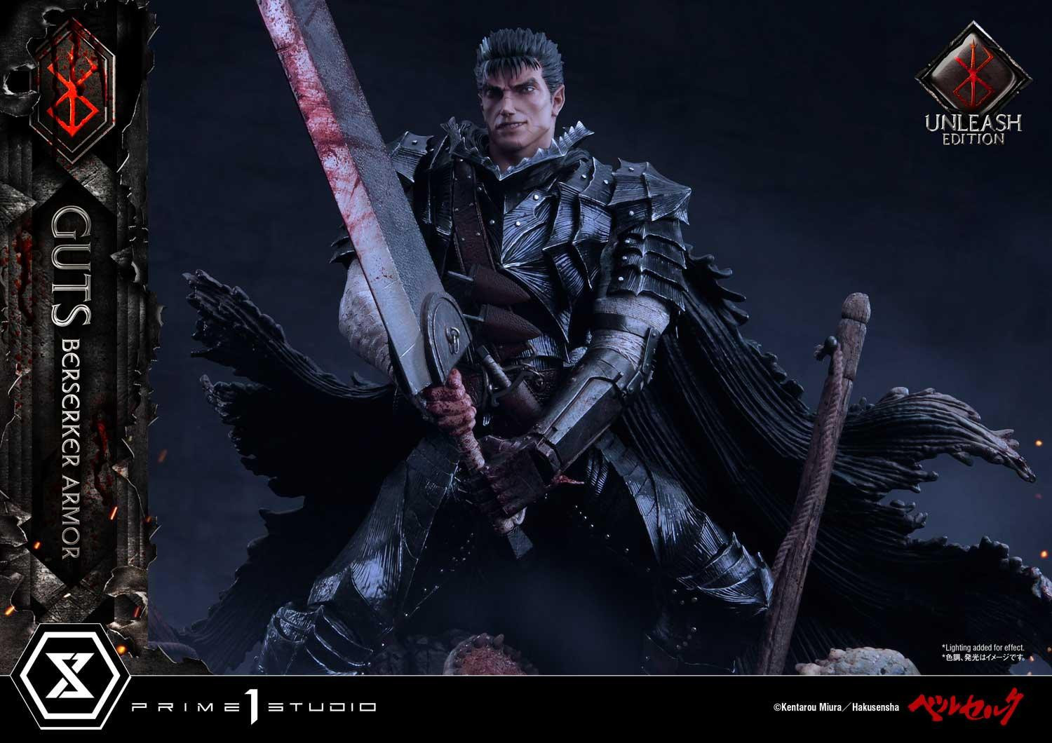 Berserk - Guts - Ultimate Premium Masterline  (UPMBR-17DX) - 1/4 - Berserker Armor, Unleashed Edition, DX Version (Prime 1 Studio) photo 34