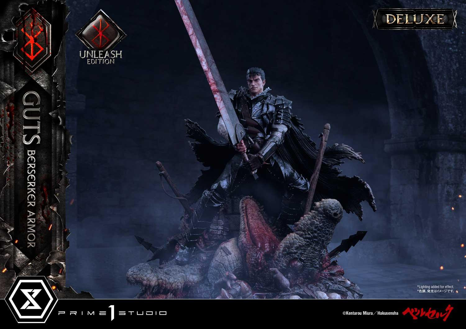 Berserk - Guts - Ultimate Premium Masterline  (UPMBR-17DX) - 1/4 - Berserker Armor, Unleashed Edition, DX Version (Prime 1 Studio) photo 35