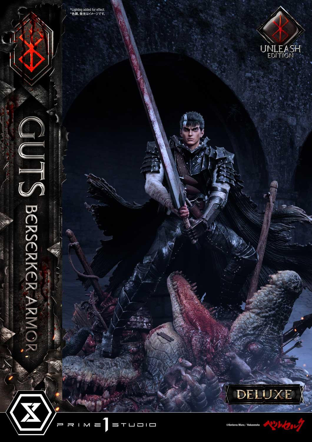 Berserk - Guts - Ultimate Premium Masterline  (UPMBR-17DX) - 1/4 - Berserker Armor, Unleashed Edition, DX Version (Prime 1 Studio) photo 37