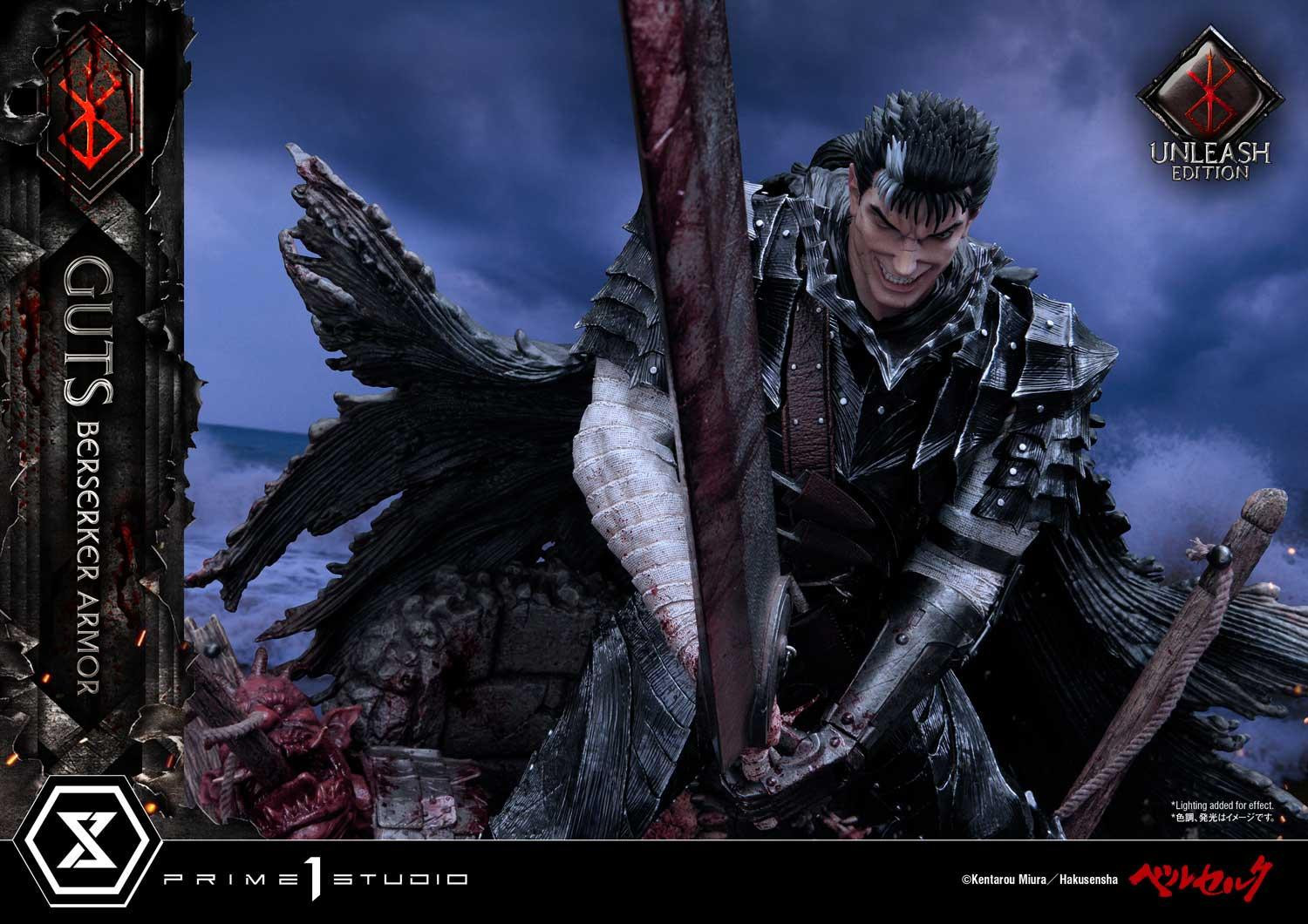 Berserk - Guts - Ultimate Premium Masterline  (UPMBR-17DX) - 1/4 - Berserker Armor, Unleashed Edition, DX Version (Prime 1 Studio) photo 40