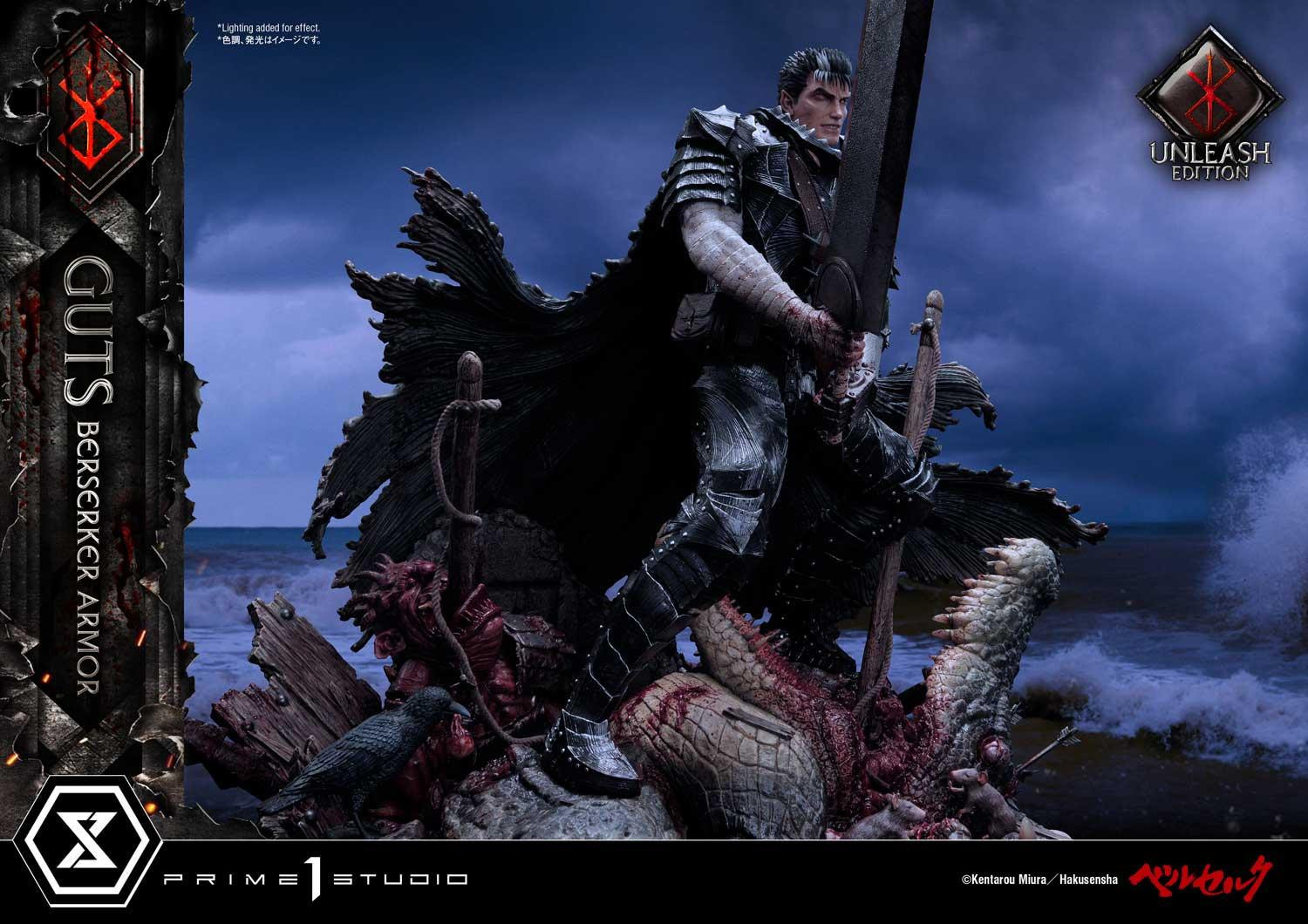 Berserk - Guts - Ultimate Premium Masterline  (UPMBR-17DX) - 1/4 - Berserker Armor, Unleashed Edition, DX Version (Prime 1 Studio) photo 41