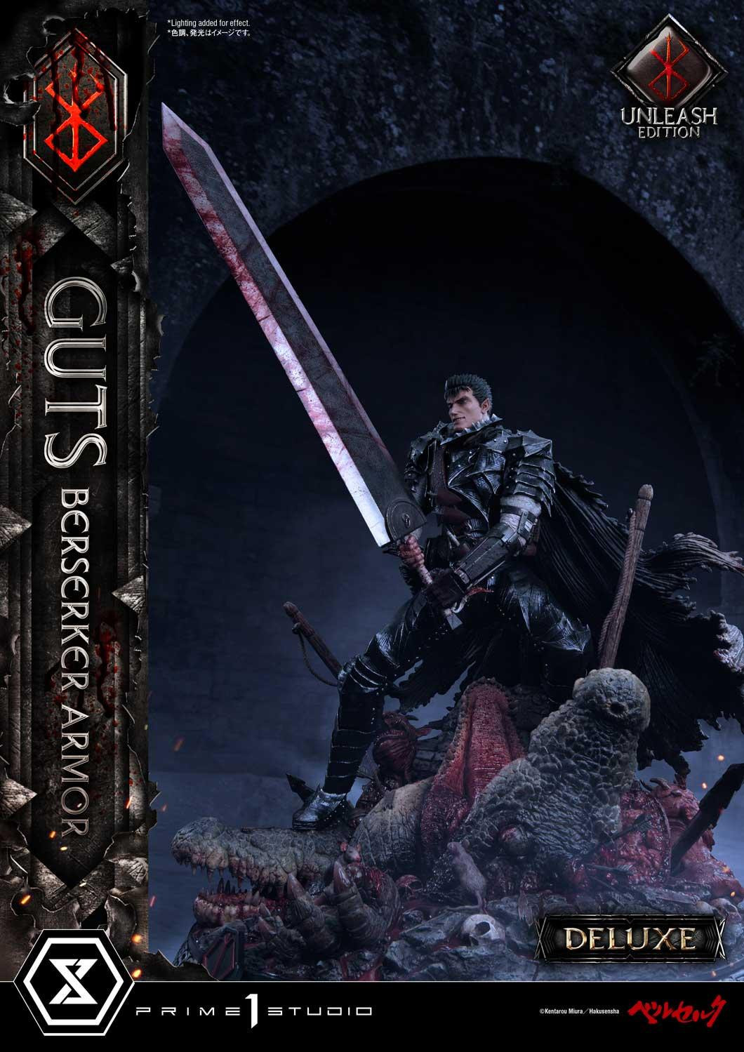 Berserk - Guts - Ultimate Premium Masterline  (UPMBR-17DX) - 1/4 - Berserker Armor, Unleashed Edition, DX Version (Prime 1 Studio) photo 42
