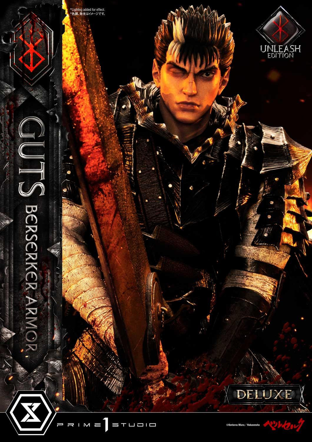 Berserk - Guts - Ultimate Premium Masterline  (UPMBR-17DX) - 1/4 - Berserker Armor, Unleashed Edition, DX Version (Prime 1 Studio) photo 43