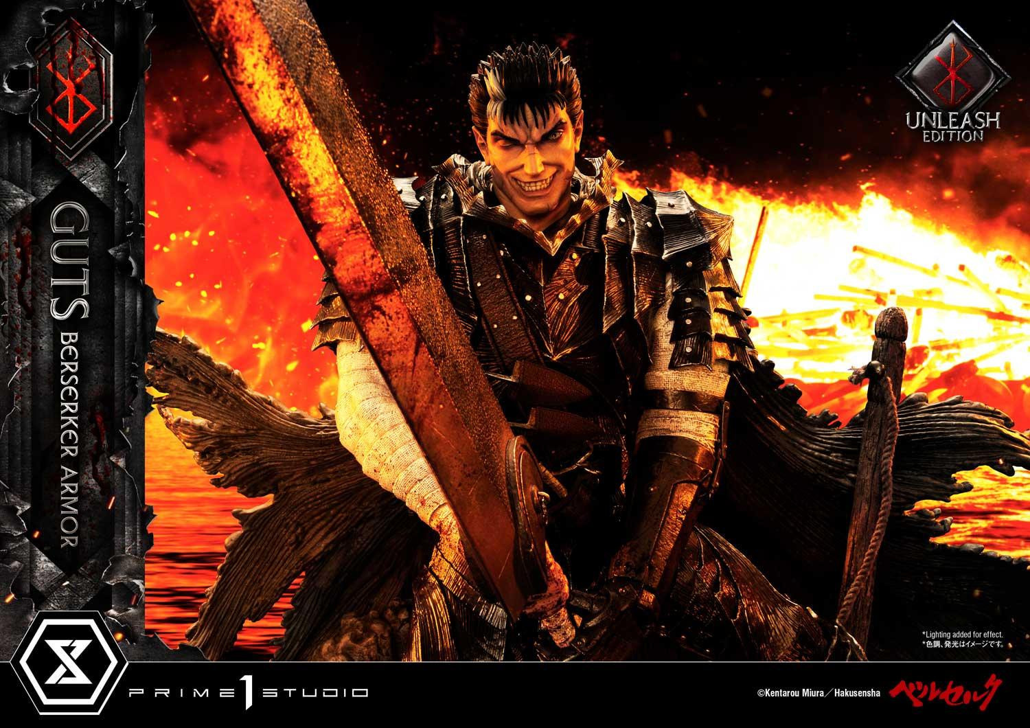 Berserk - Guts - Ultimate Premium Masterline  (UPMBR-17DX) - 1/4 - Berserker Armor, Unleashed Edition, DX Version (Prime 1 Studio) photo 46