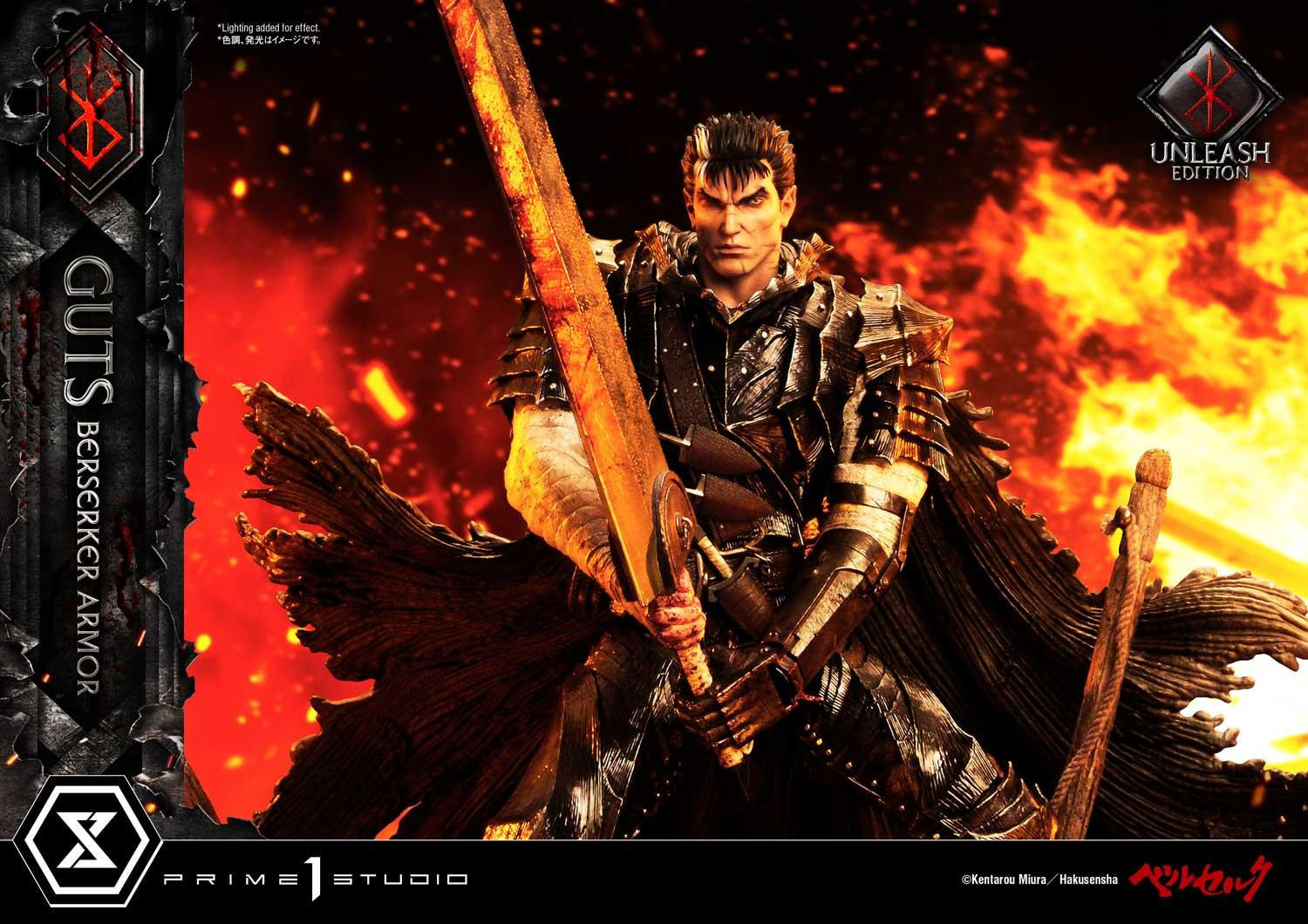 Berserk - Guts - Ultimate Premium Masterline  (UPMBR-17DX) - 1/4 - Berserker Armor, Unleashed Edition, DX Version (Prime 1 Studio) photo 47