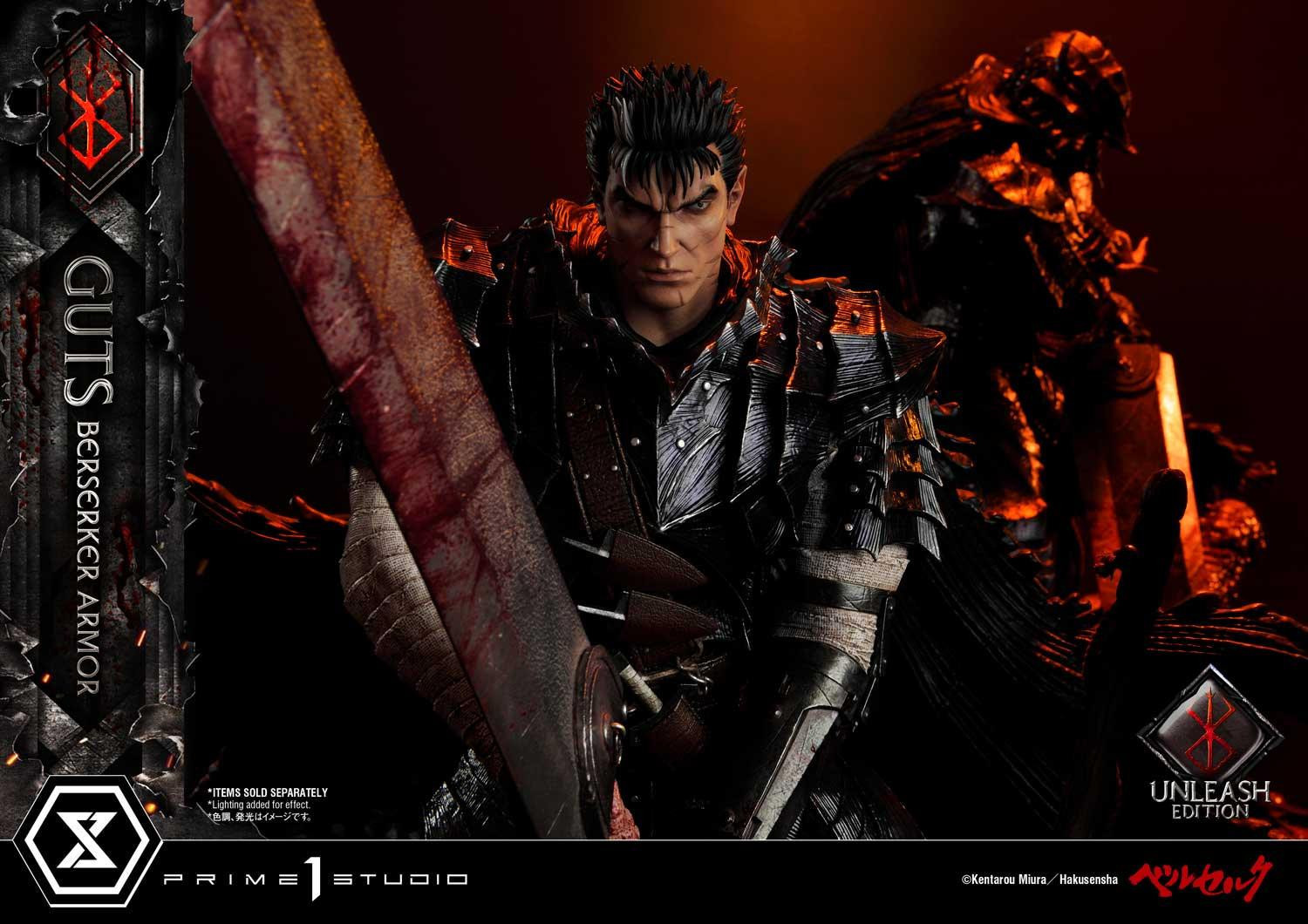 Berserk - Guts - Ultimate Premium Masterline  (UPMBR-17DX) - 1/4 - Berserker Armor, Unleashed Edition, DX Version (Prime 1 Studio) photo 52