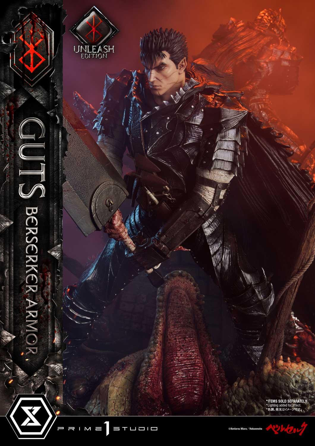 Berserk - Guts - Ultimate Premium Masterline  (UPMBR-17DX) - 1/4 - Berserker Armor, Unleashed Edition, DX Version (Prime 1 Studio) photo 54