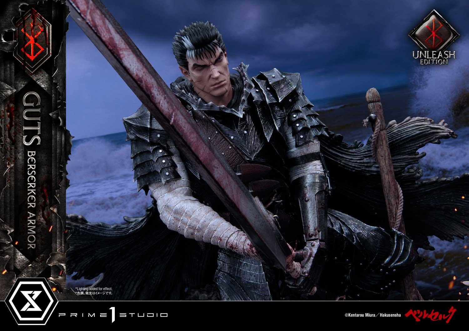 Berserk - Guts - Ultimate Premium Masterline  (UPMBR-17DX) - 1/4 - Berserker Armor, Unleashed Edition, DX Version (Prime 1 Studio) photo 55