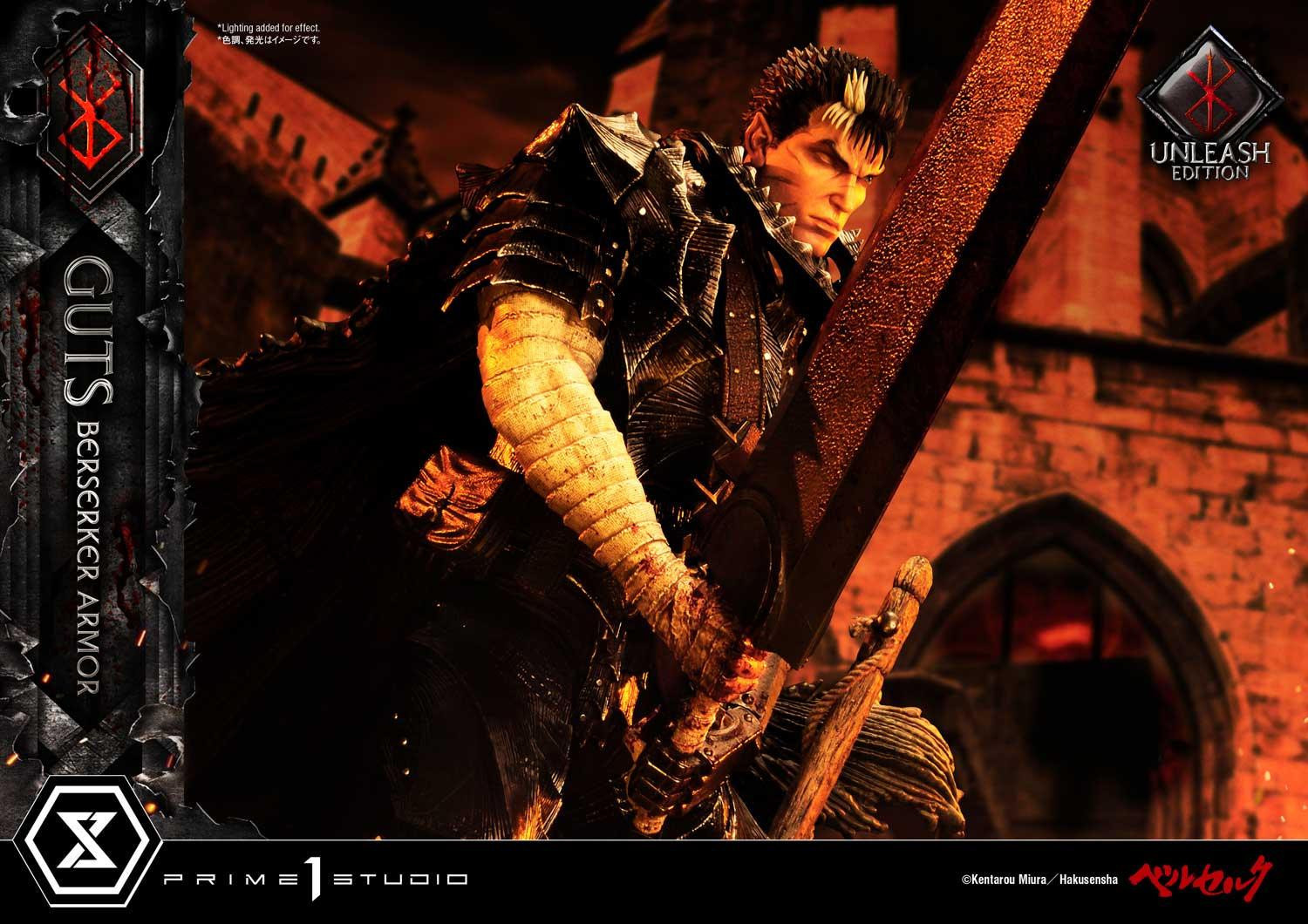 Berserk - Guts - Ultimate Premium Masterline  (UPMBR-17DX) - 1/4 - Berserker Armor, Unleashed Edition, DX Version (Prime 1 Studio) photo 59