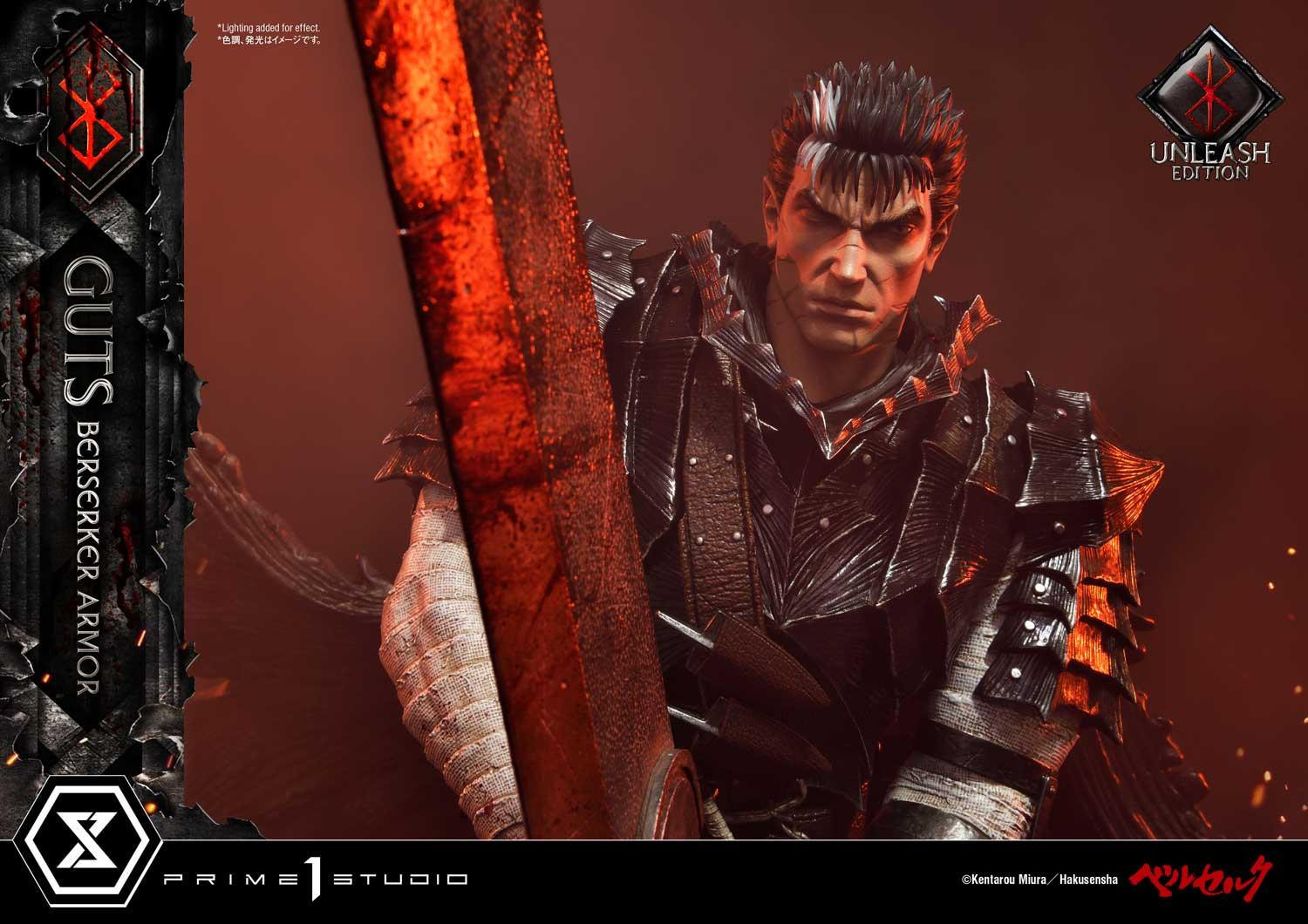 Berserk - Guts - Ultimate Premium Masterline  (UPMBR-17DX) - 1/4 - Berserker Armor, Unleashed Edition, DX Version (Prime 1 Studio) photo 60