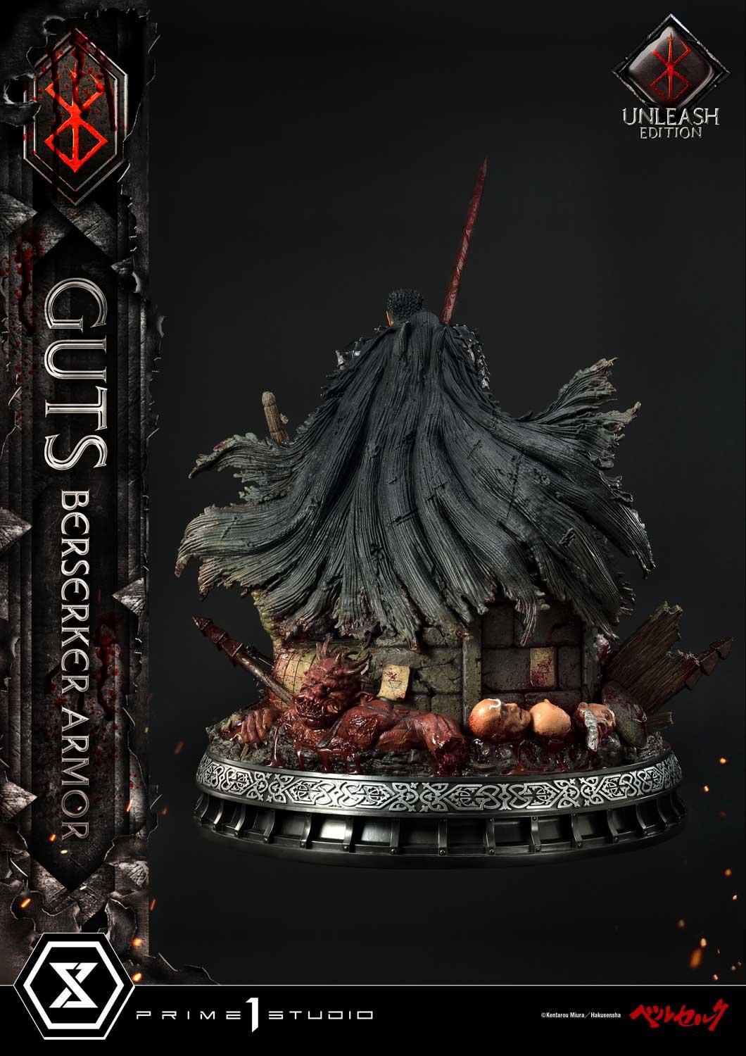Berserk - Guts - Ultimate Premium Masterline  (UPMBR-17DX) - 1/4 - Berserker Armor, Unleashed Edition, DX Version (Prime 1 Studio) photo 64