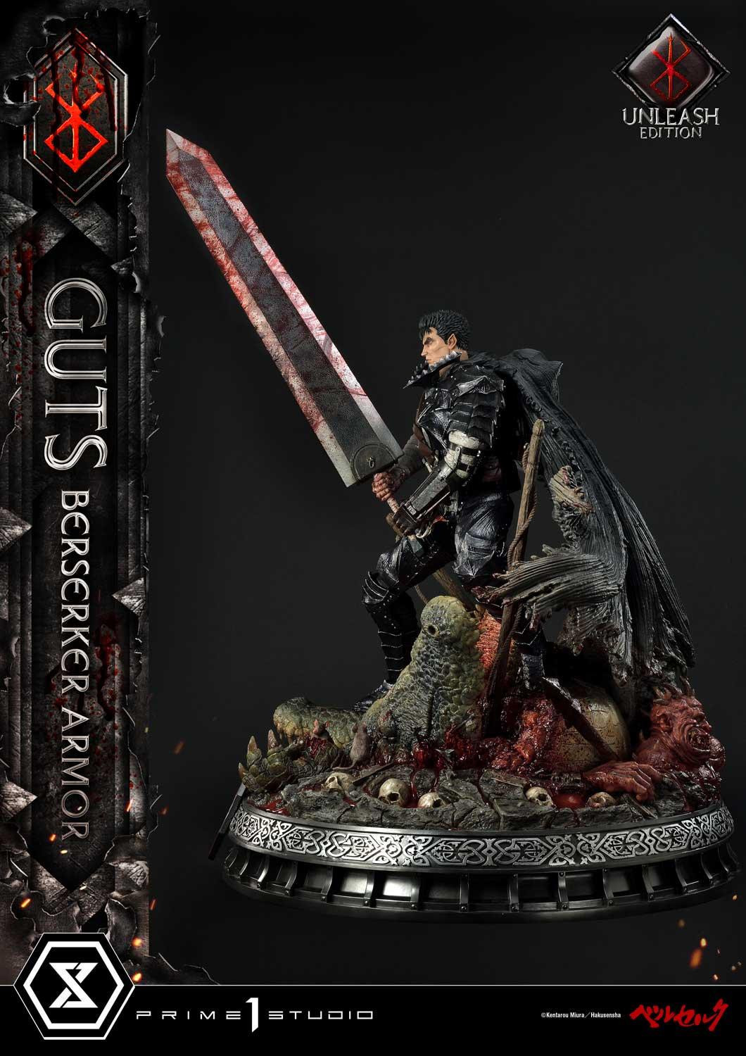 Berserk - Guts - Ultimate Premium Masterline  (UPMBR-17DX) - 1/4 - Berserker Armor, Unleashed Edition, DX Version (Prime 1 Studio) photo 65