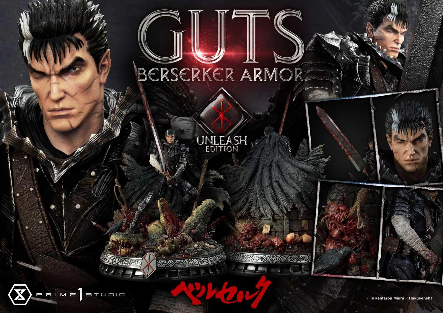 Berserk - Guts - Ultimate Premium Masterline  (UPMBR-17DX) - 1/4 - Berserker Armor, Unleashed Edition, DX Version (Prime 1 Studio) photo 68