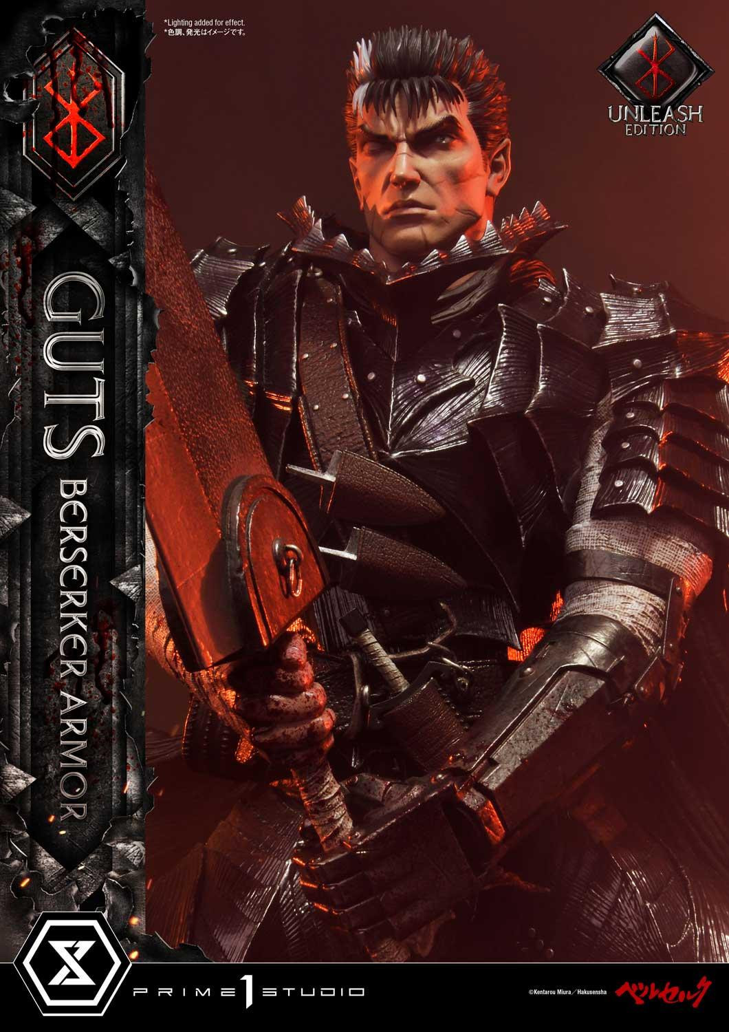 Berserk - Guts - Ultimate Premium Masterline  (UPMBR-17DX) - 1/4 - Berserker Armor, Unleashed Edition, DX Version (Prime 1 Studio) photo 69